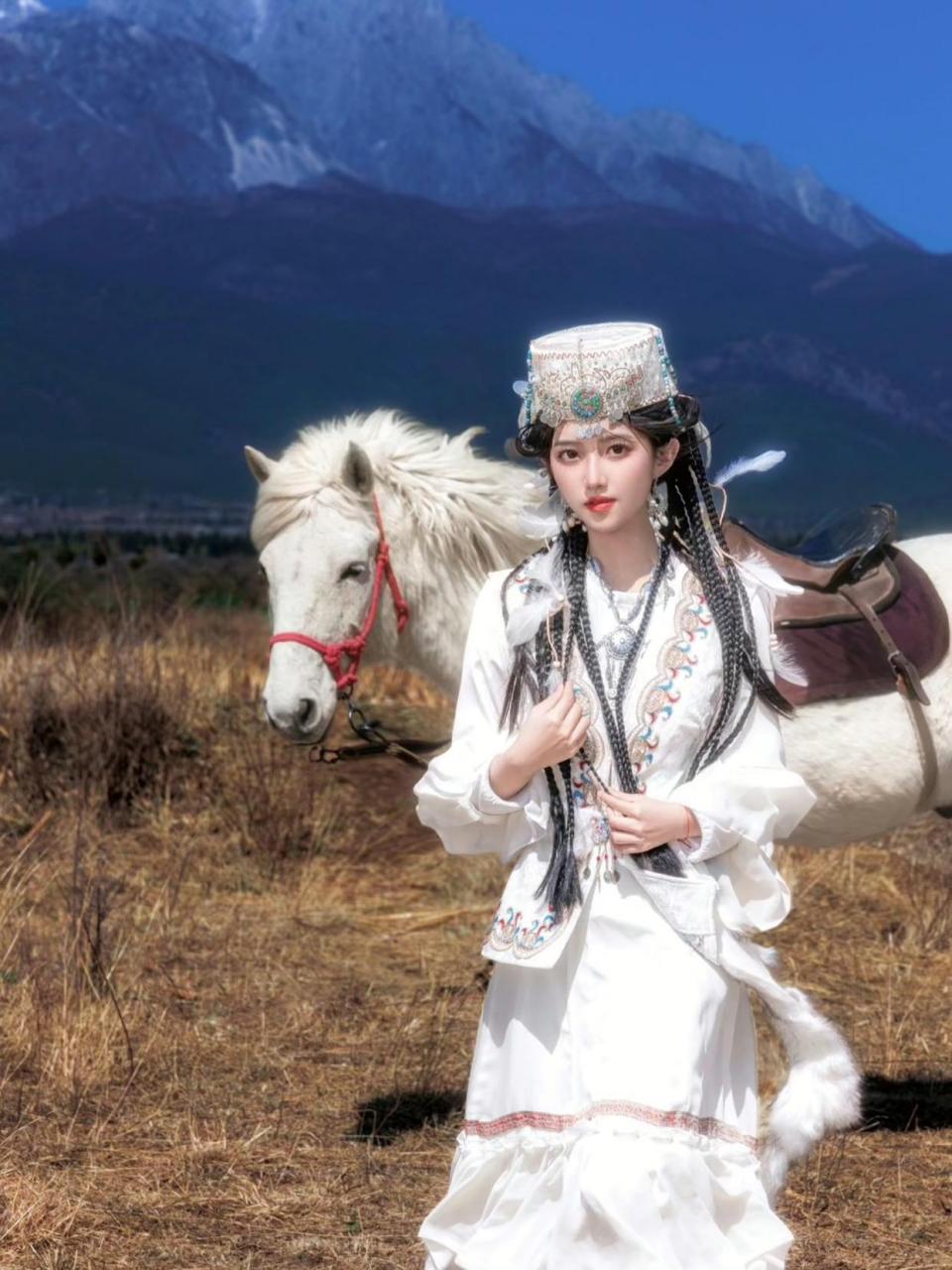 雪山下来的神女,说出你的愿望吧