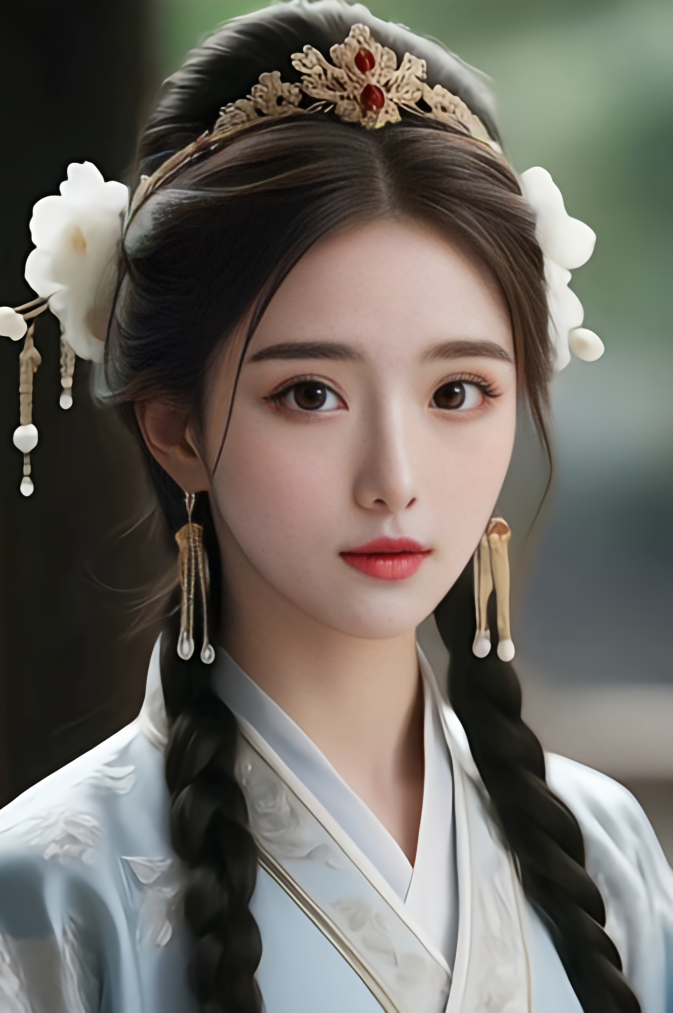 她,仿佛从古诗中走出,带着唐风宋韵,走进了今人的眼帘.