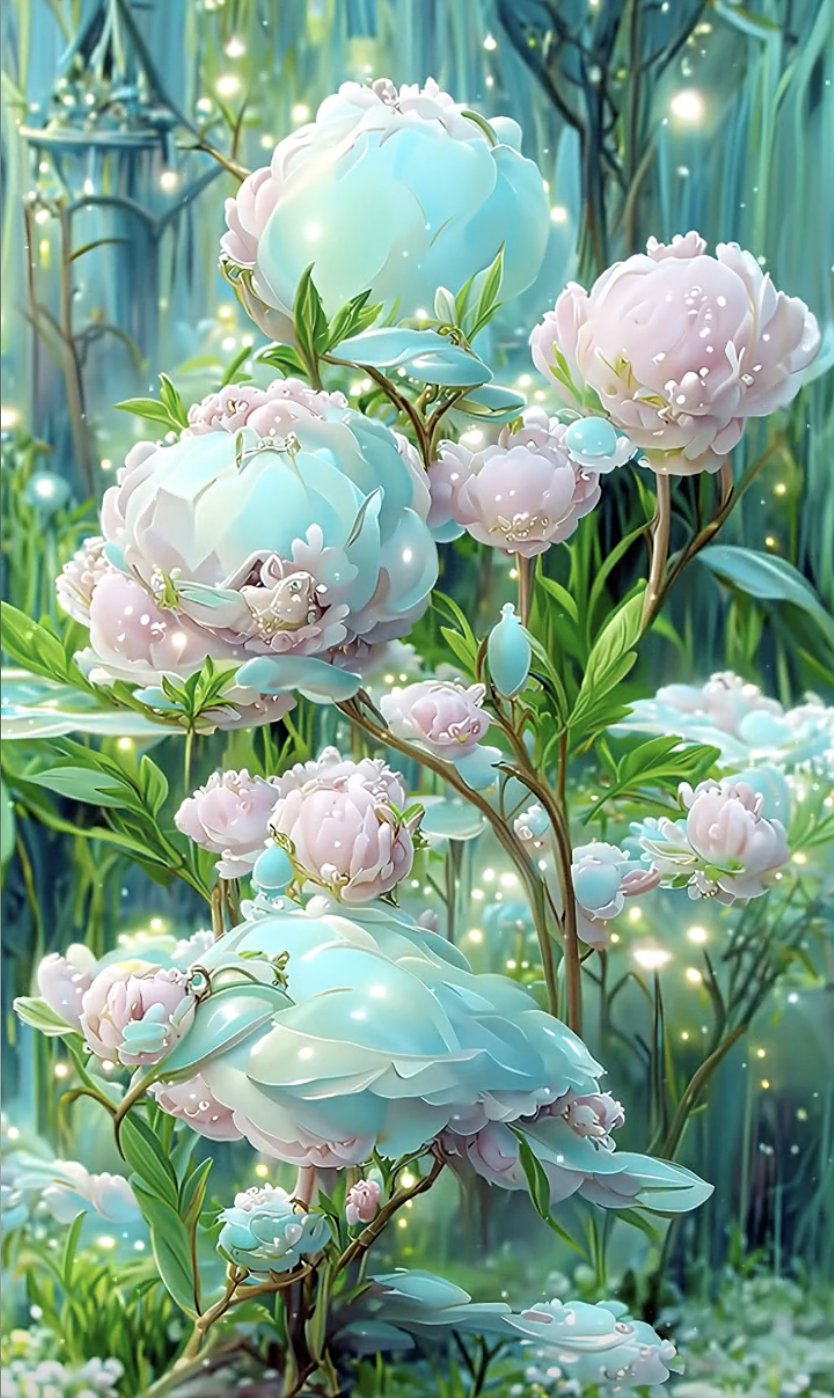 粉红梦境,花园中的秘密花园