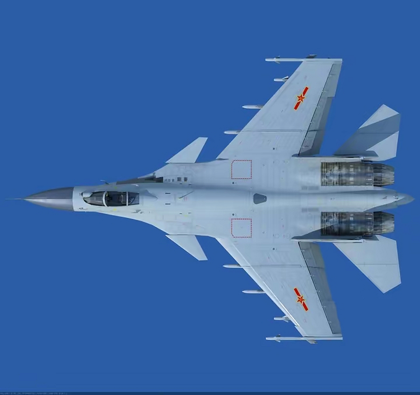 歼15"飞鲨"帅气靓照[赞同]  图片来源于网络