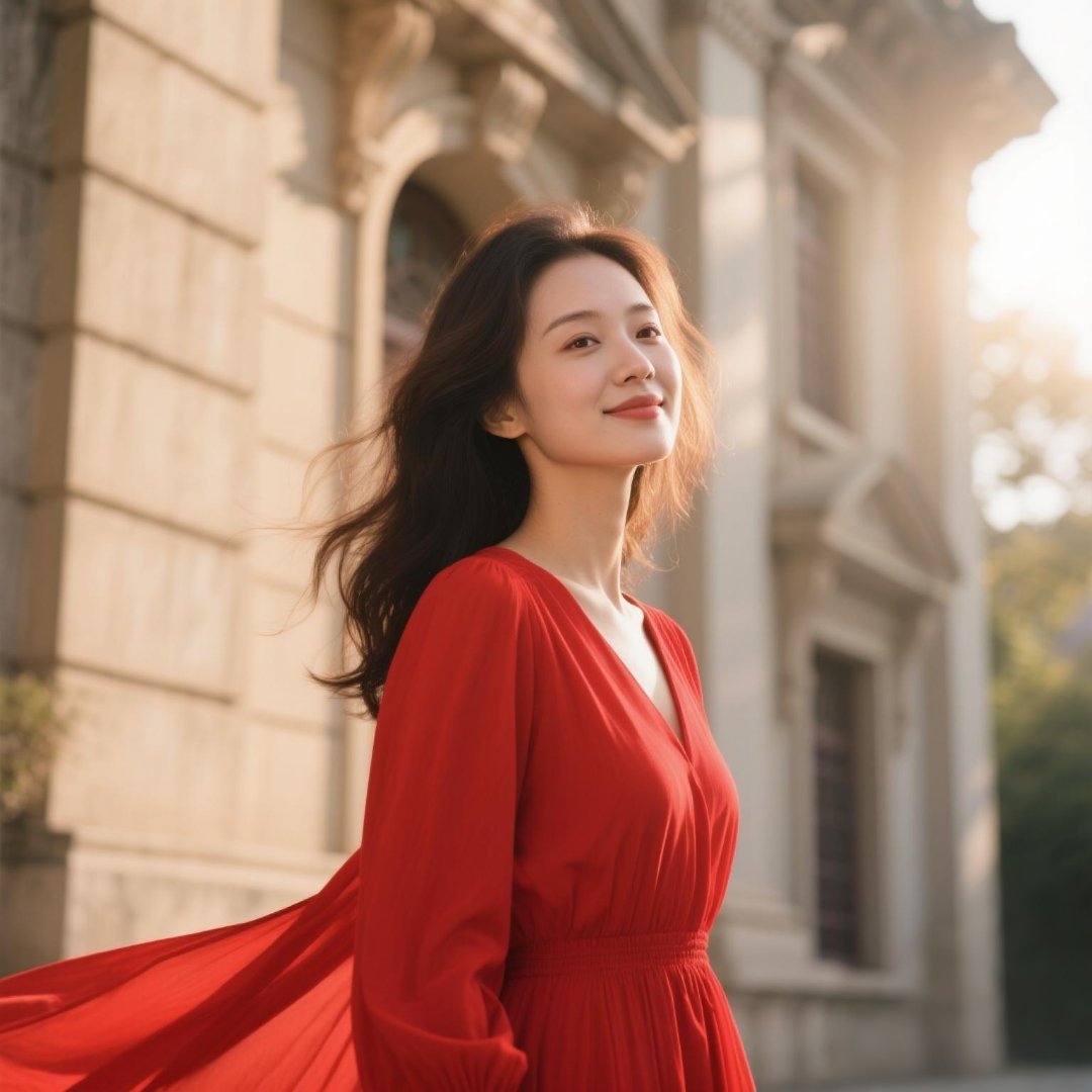 **一,性格特质分穿红色衣服的女生头像穿红色衣服的女人穿