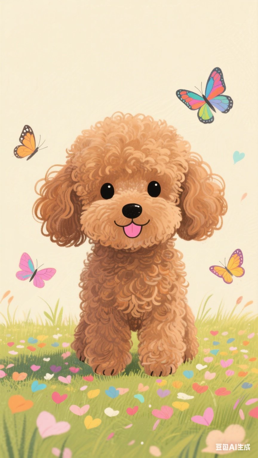 **一卡通泰迪狗图片宠物节图片贵宾卡通泰迪狗卡通图片