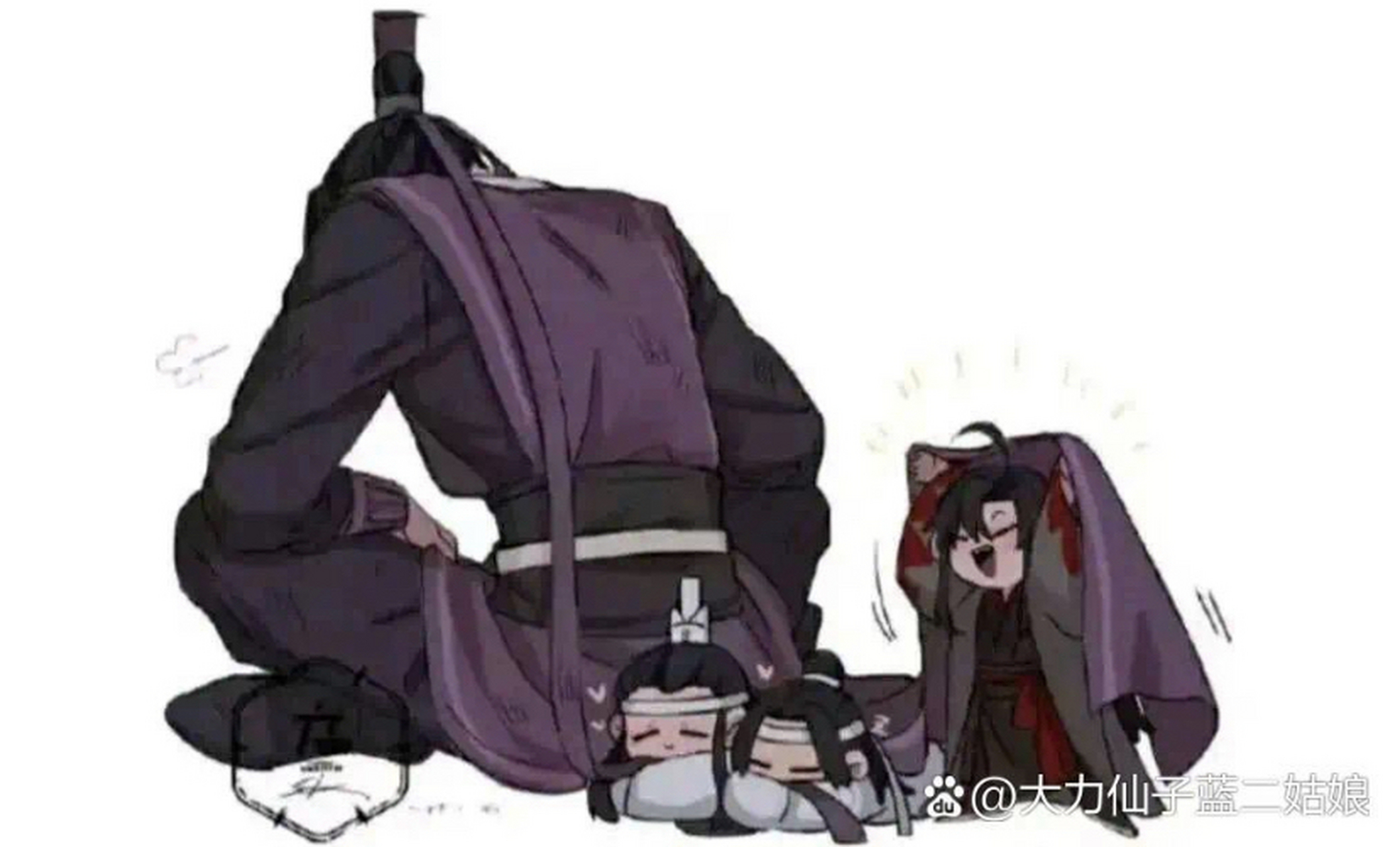 江澄带娃的一天