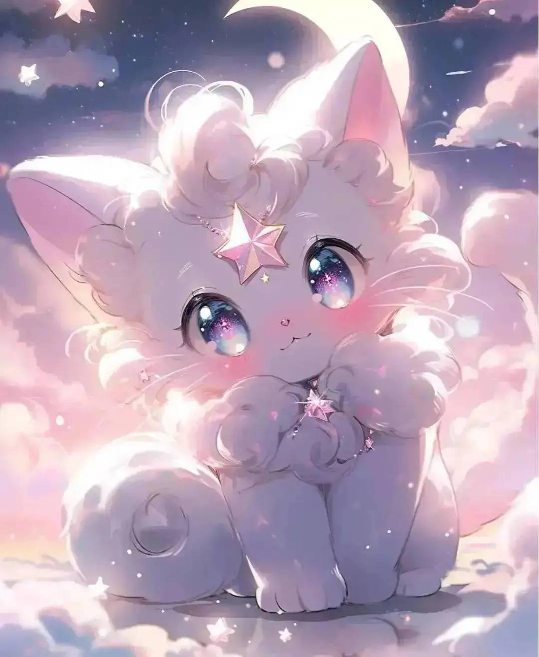 可爱猫咪头像,萌化你的心,让你忍不住想摸它的头.