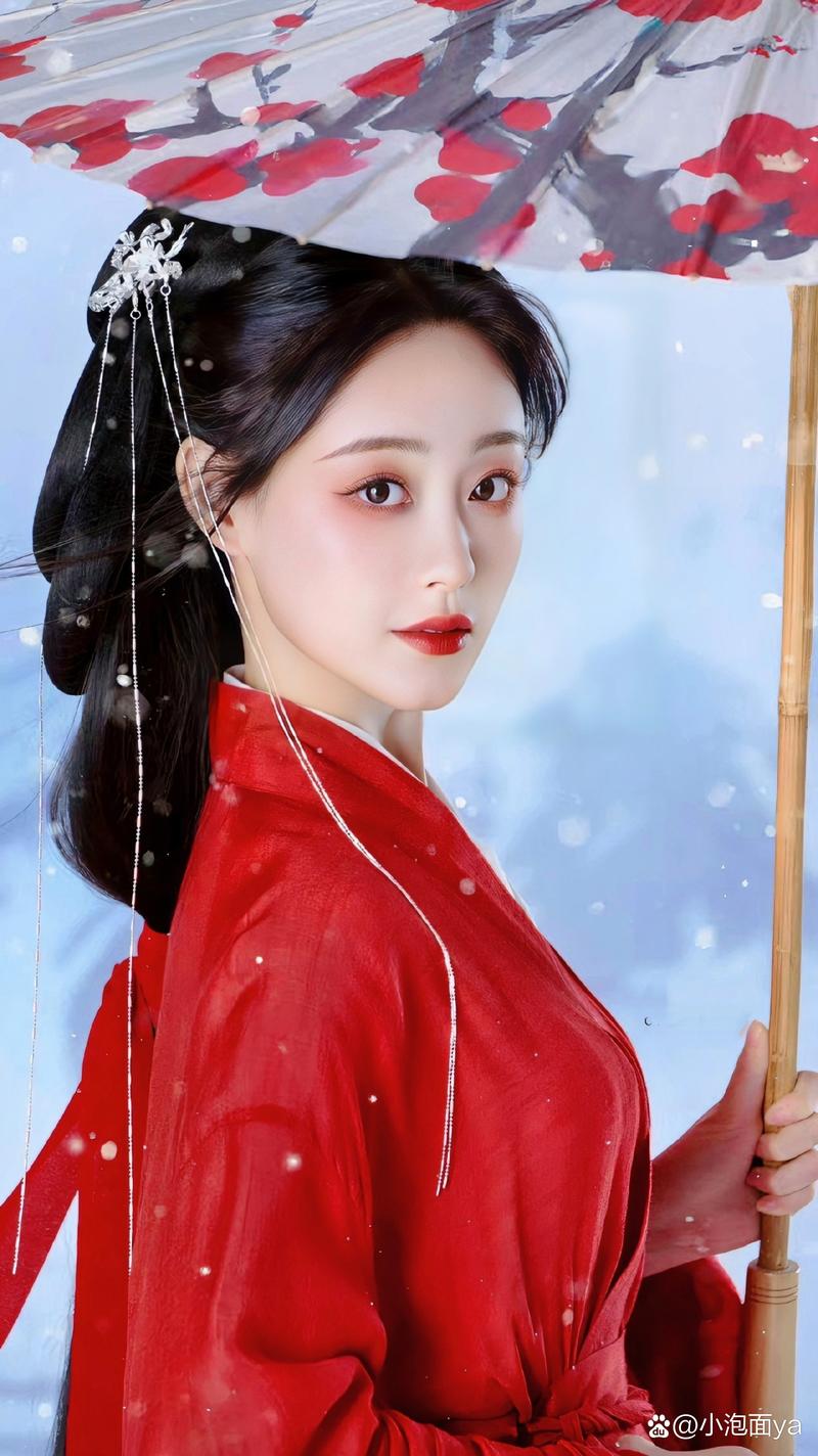 发20期女星红衣照第14期之祝绪丹
