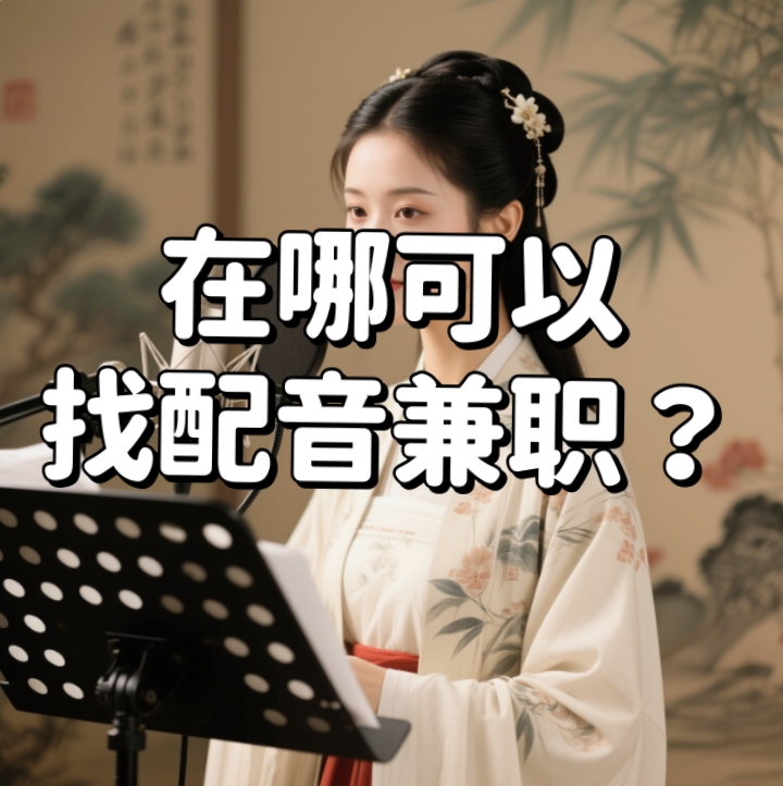 配音的兼职去哪找啊