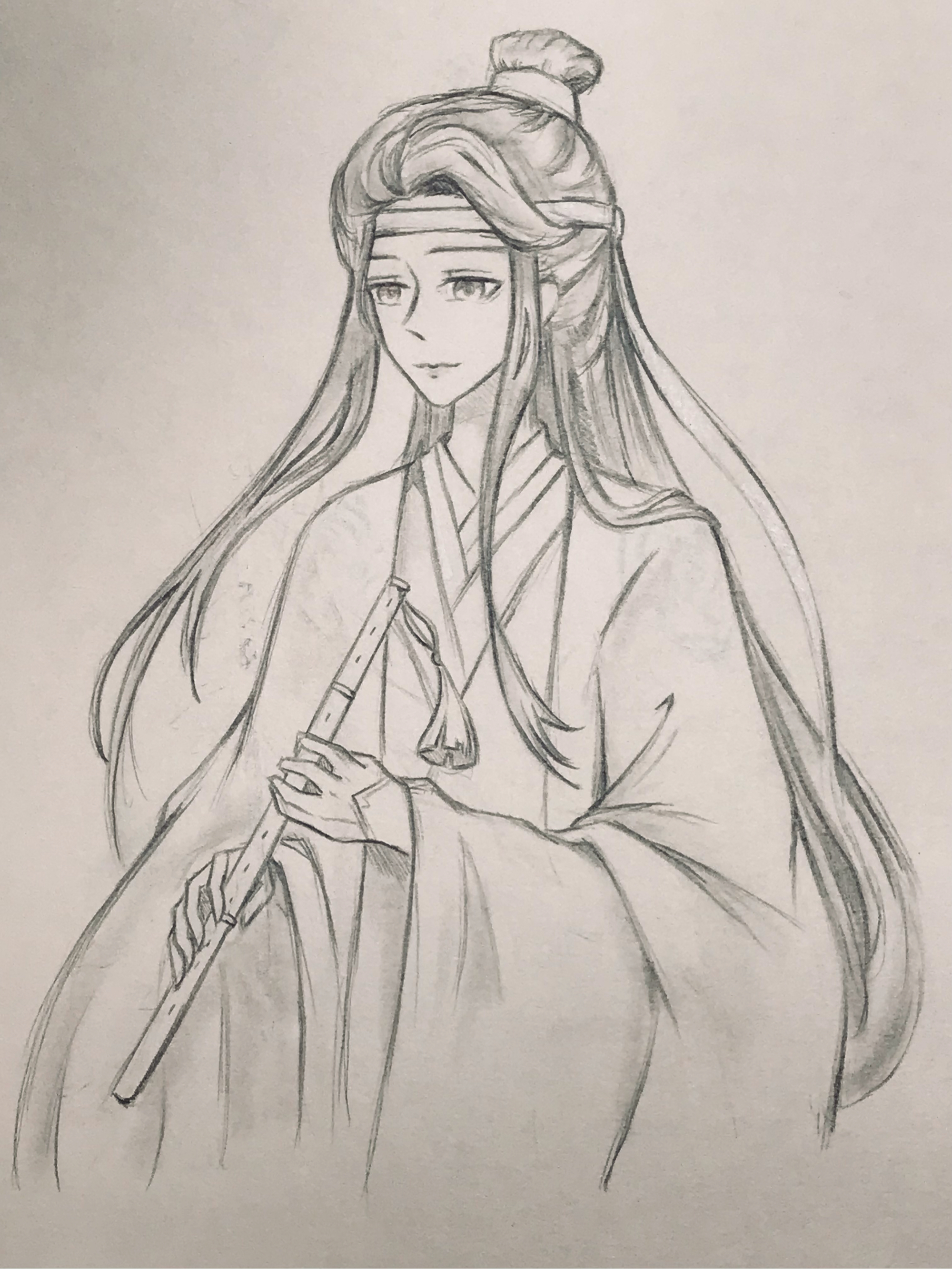 三尊[左捂脸] 魔道祖师手绘   魔道祖师