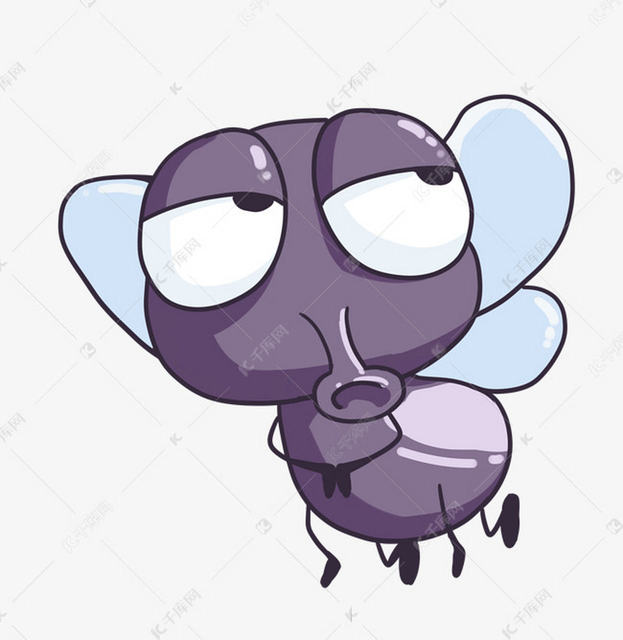 终于要睡觉了,却多了个室友,一只嗡嗡嗡嗡的苍蝇[困]