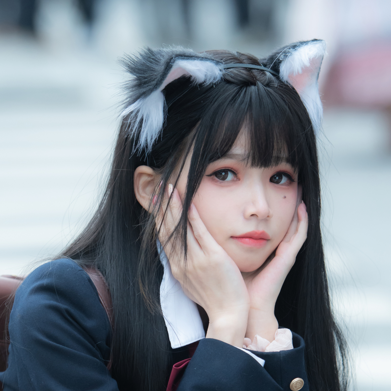 高清美女头像(九) 又是一组不同的"狐狸"头像.这是头像你感觉怎么样?