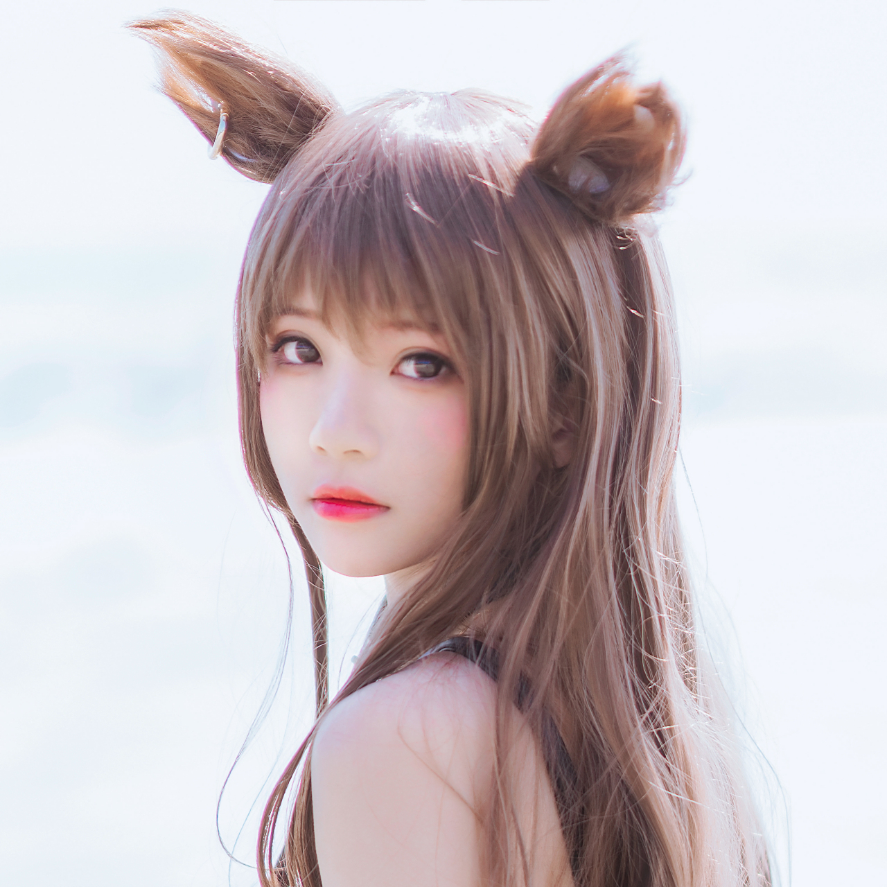 高清美女头像(九) 又是一组不同的"狐狸"头像.这是头像你感觉怎么样?