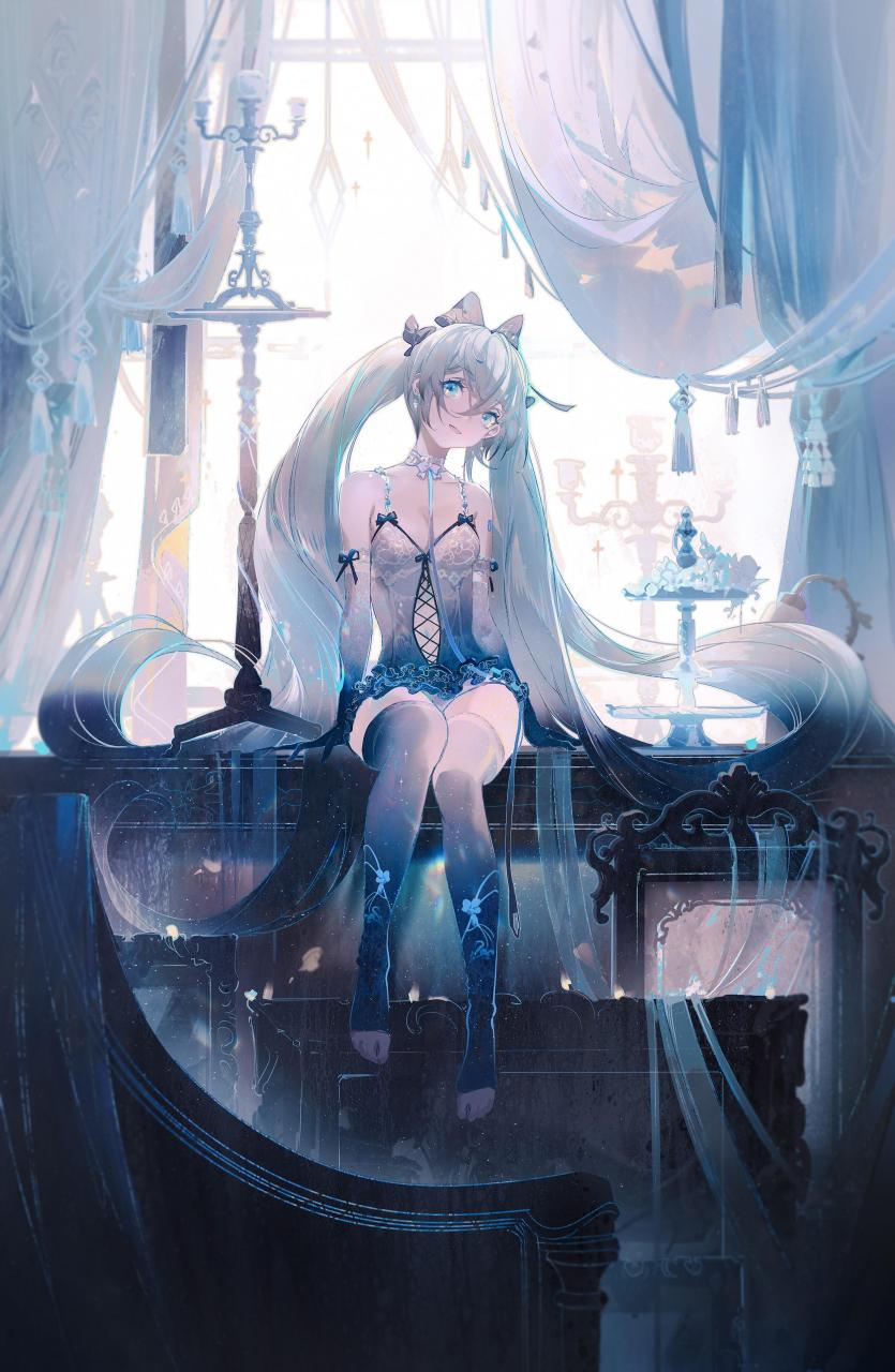 世界第一公主殿下#二次元美图# #初音未来#  画师:トマ斗/glutton