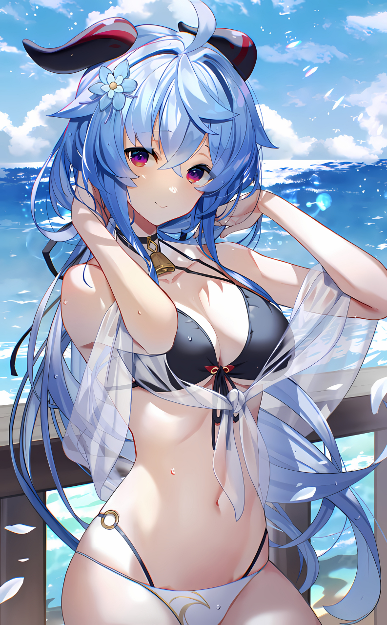 甘雨哇哦哦#二次元美图# #原神甘雨