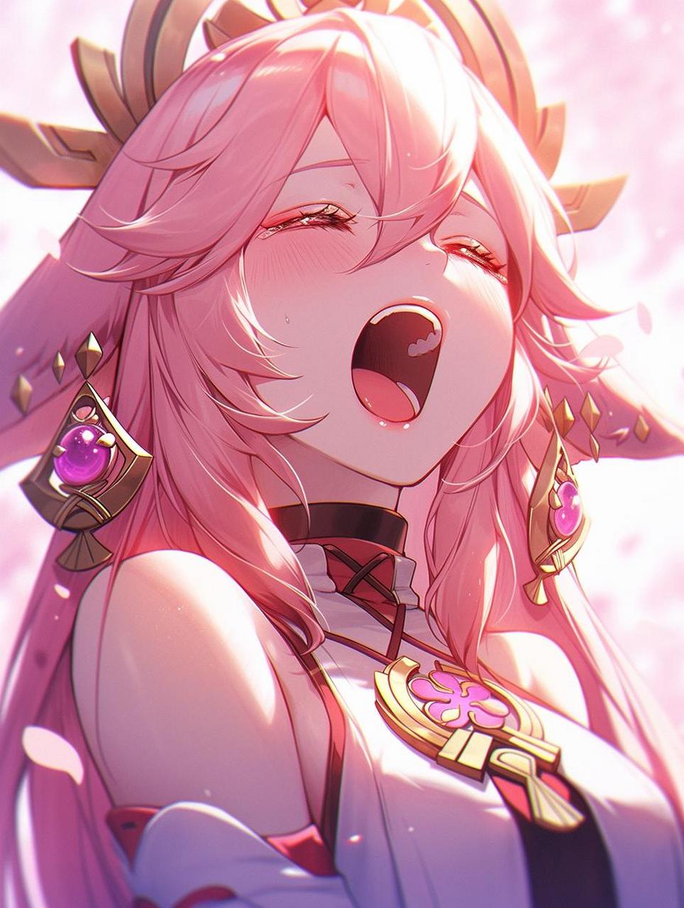 恶狐咆哮#二次元美图# #八重神子# #原神#