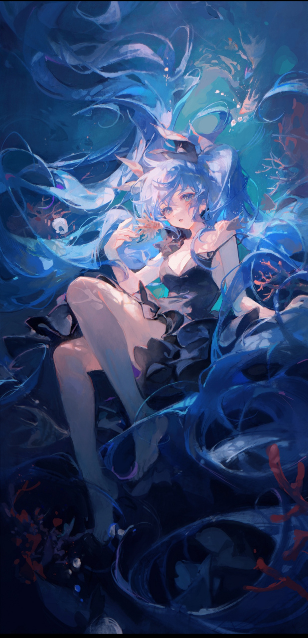 世界第一公主殿下#二次元美图# #初音未来#  画师:matcha