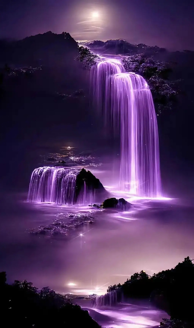 图联小筑(188): 【上联】浪漫佳山水 【下联】[思考] 【上联】多情瀑