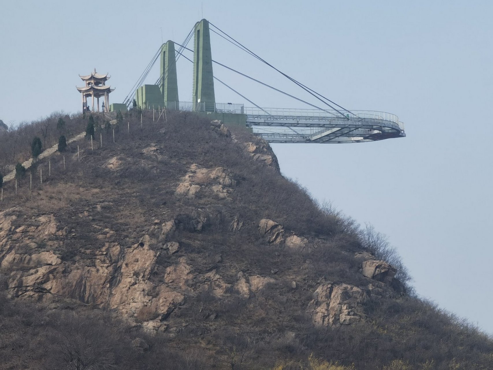 方城七峰山云顶之心图片