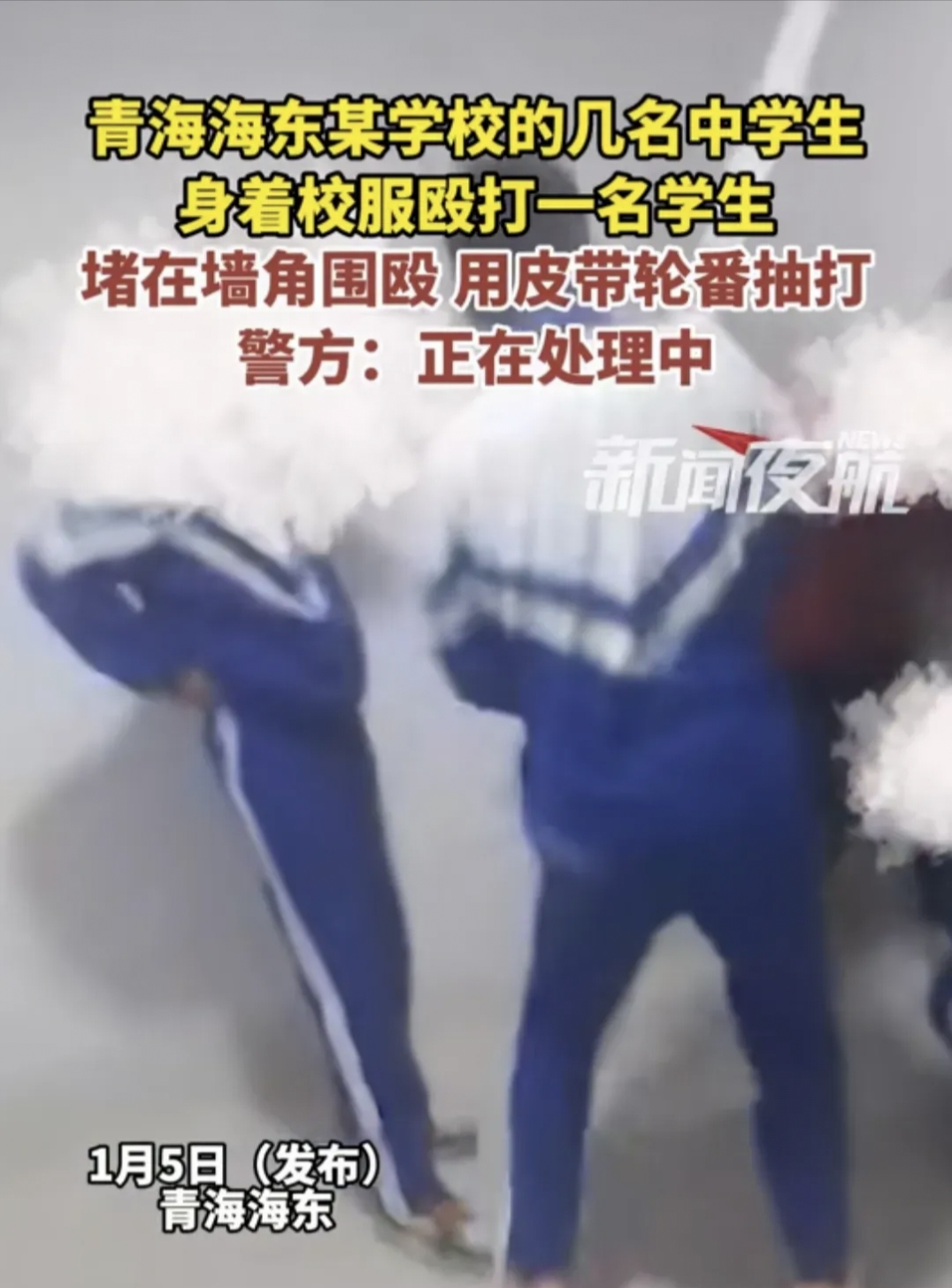 校霸打架被学霸管教的