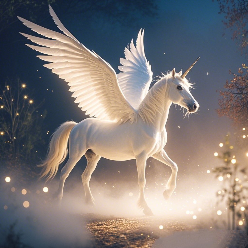 愿你的生活如同这独角兽般闪耀,充满奇迹和惊喜!