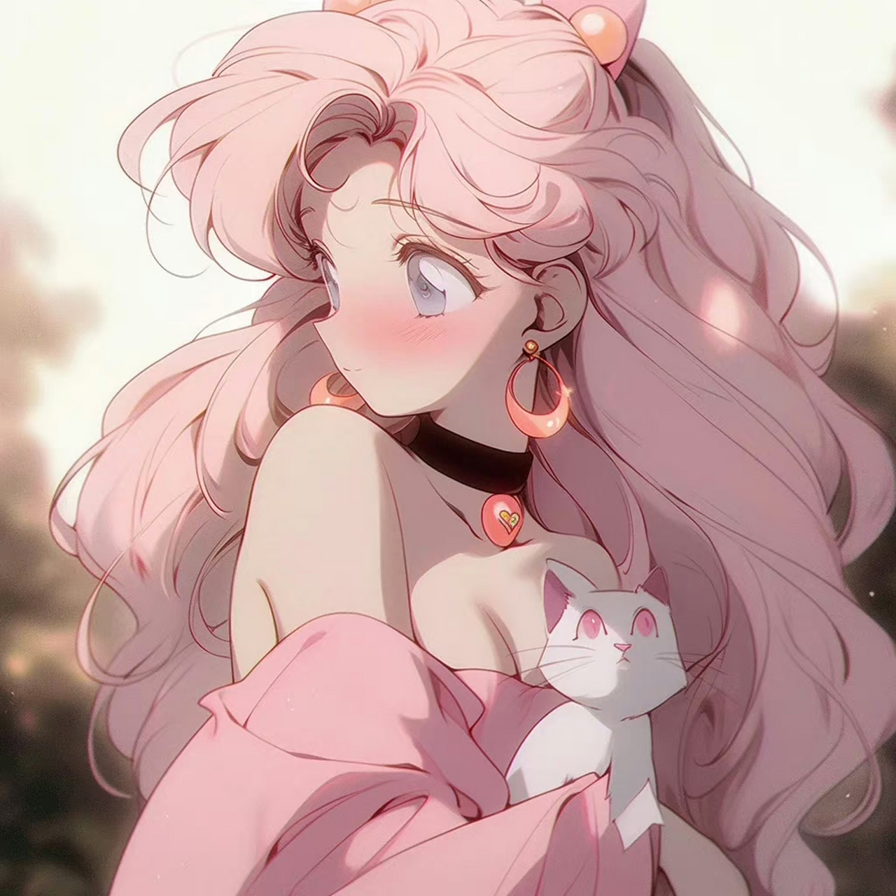 少女与猫363436373039旧漫头像 676767#头像