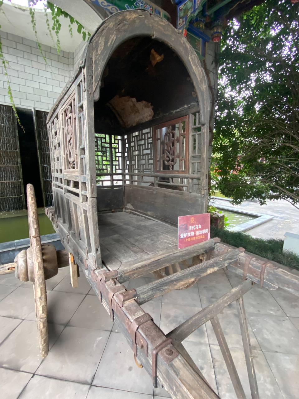 清代的交通工具-马车