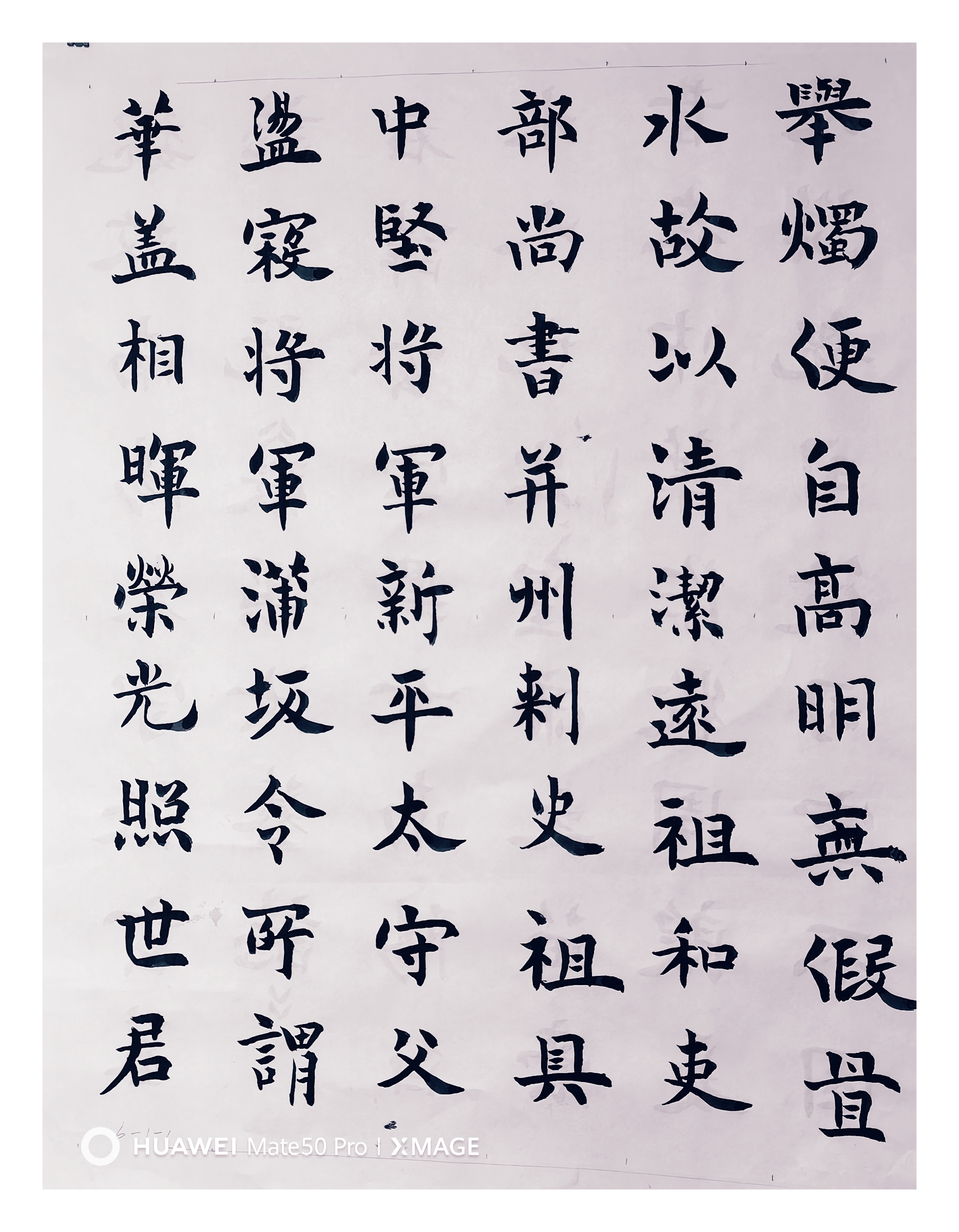 甲辰临习魏碑书法贴《张黑女墓志》04