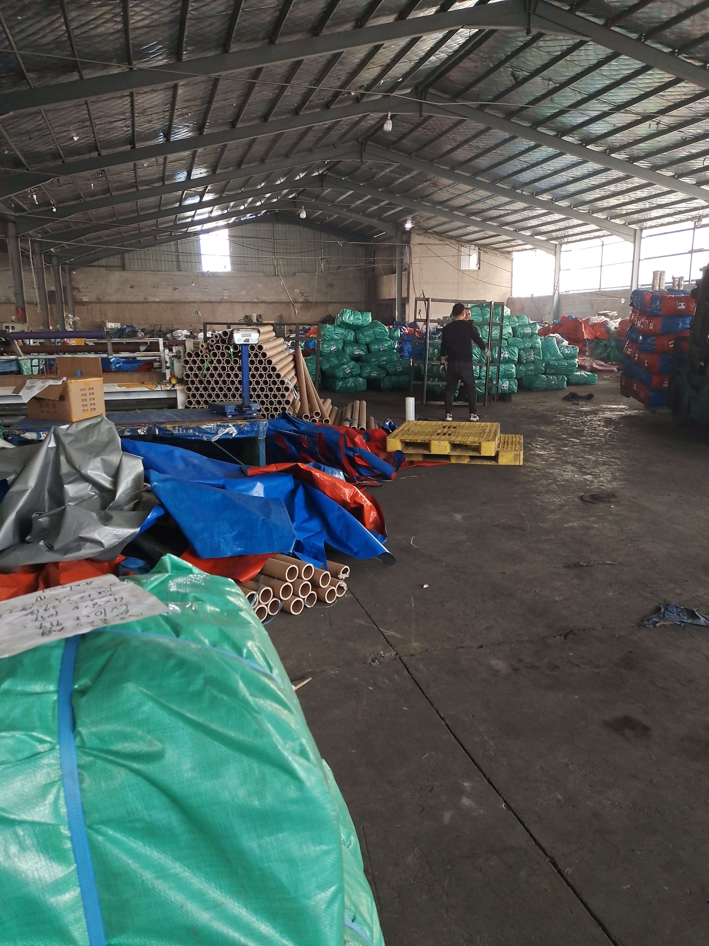 篷布刀刮布推拉帐篷