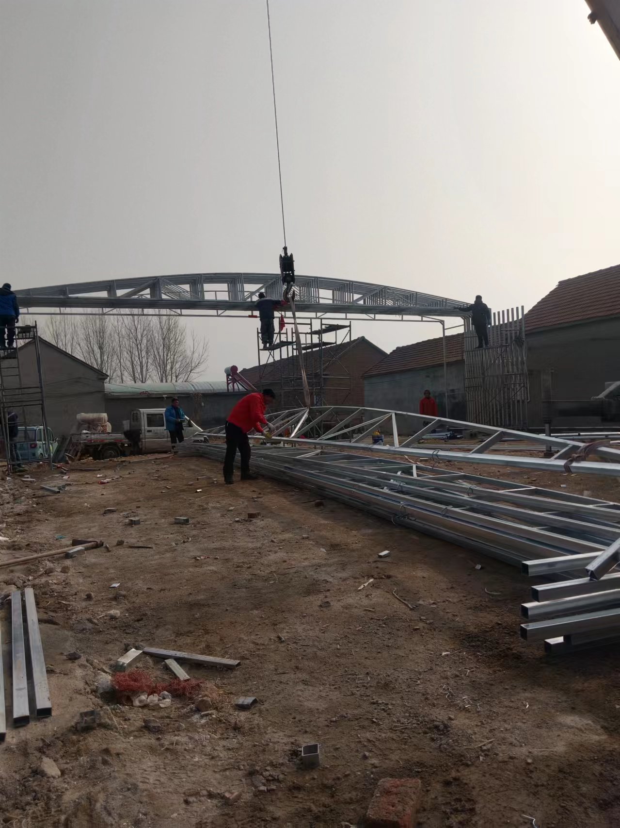 篷布刀刮布推拉帐篷