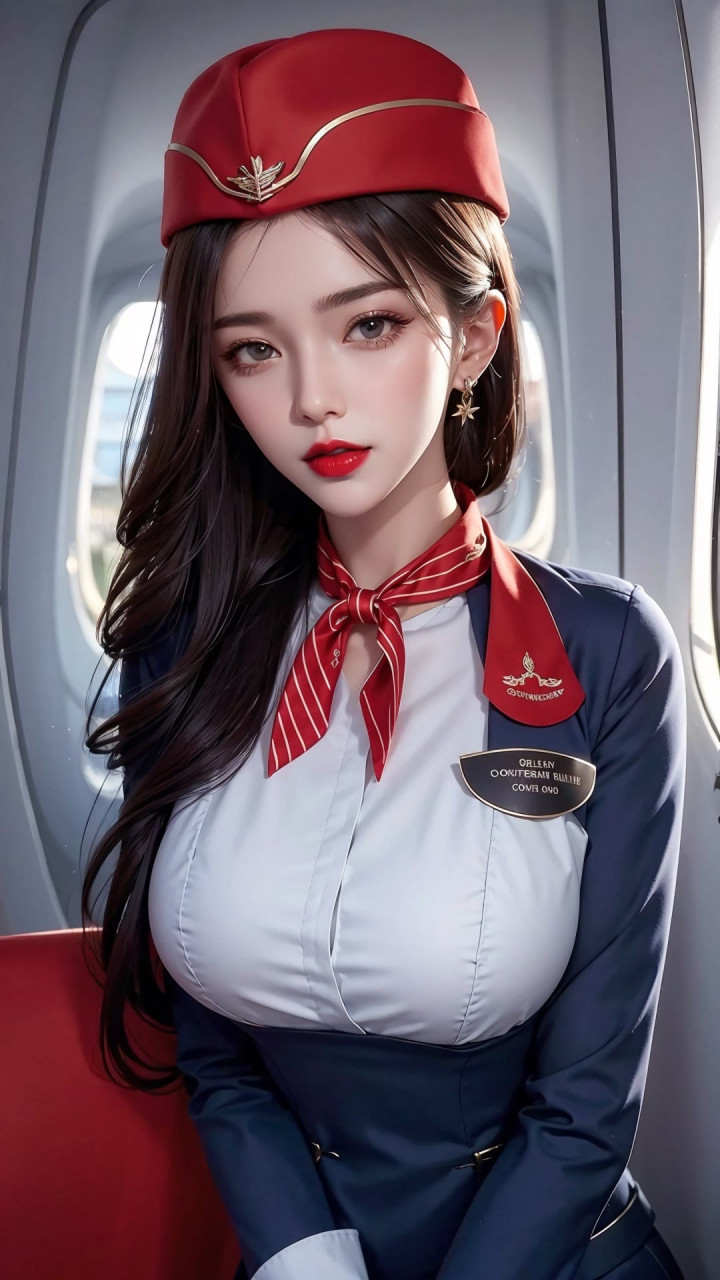 美美哒美女 少女空姐图片