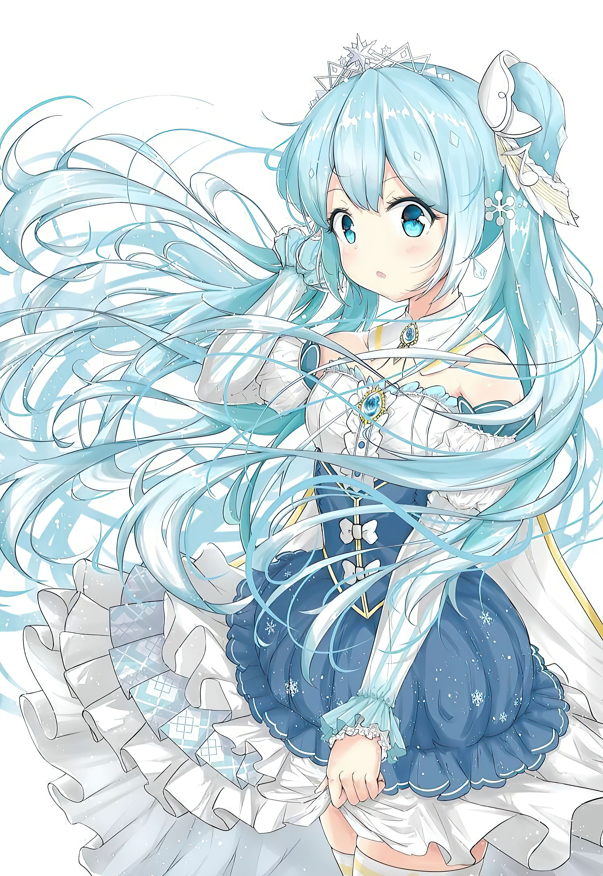初音未来 #初音未来#  樱花初音 雪初音 虚拟歌手 初音未来