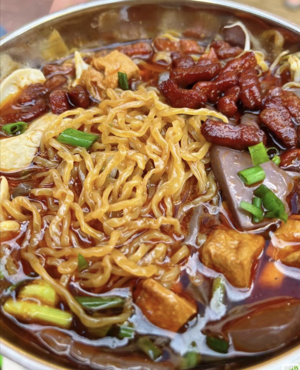 旅行路上的美食#贵阳肠旺面是贵阳的一道特色面食,历史悠久,深受当地