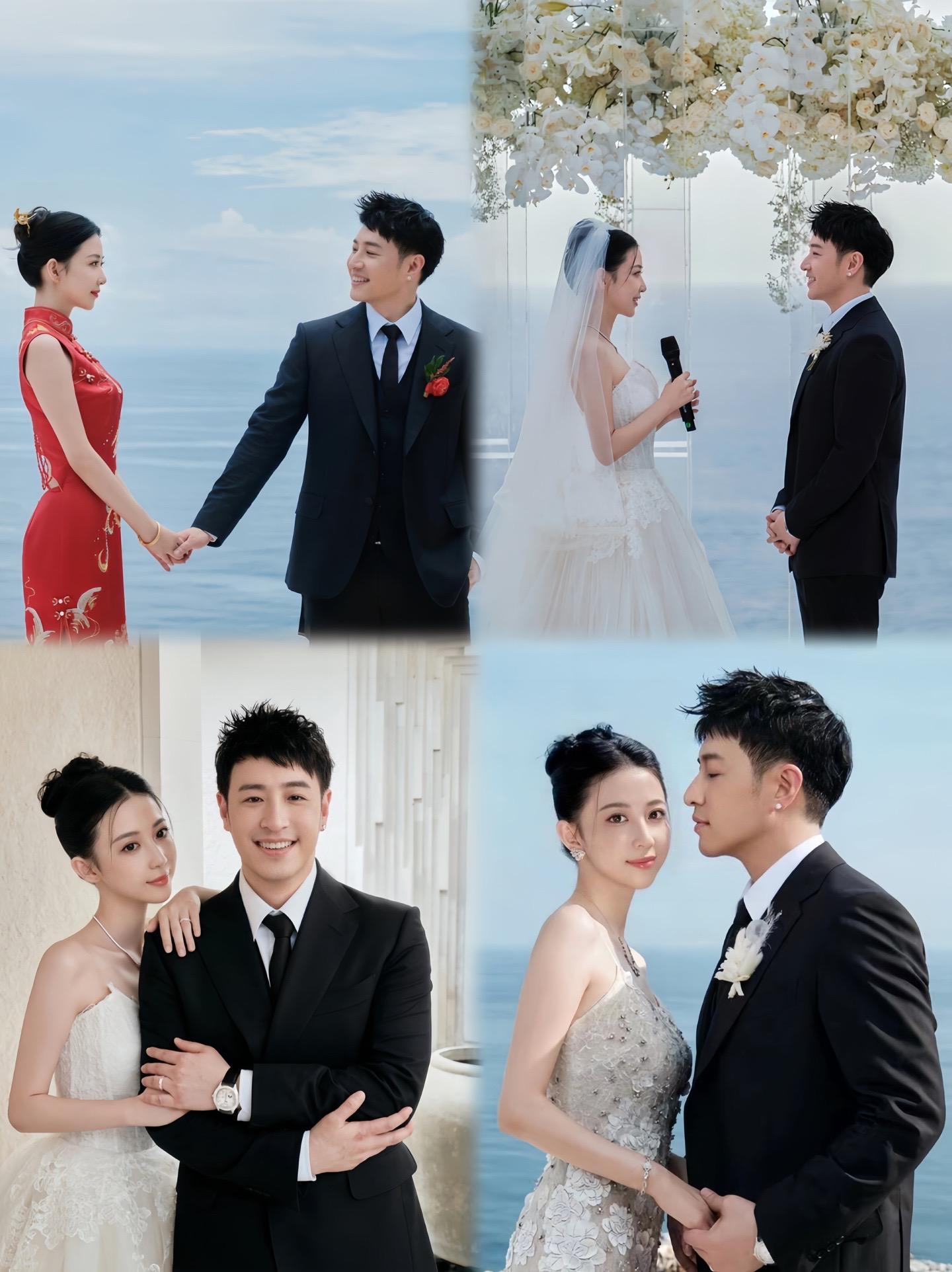 歌手潘玮柏和空姐老婆宣云结婚甜蜜照,太幸福了吧!