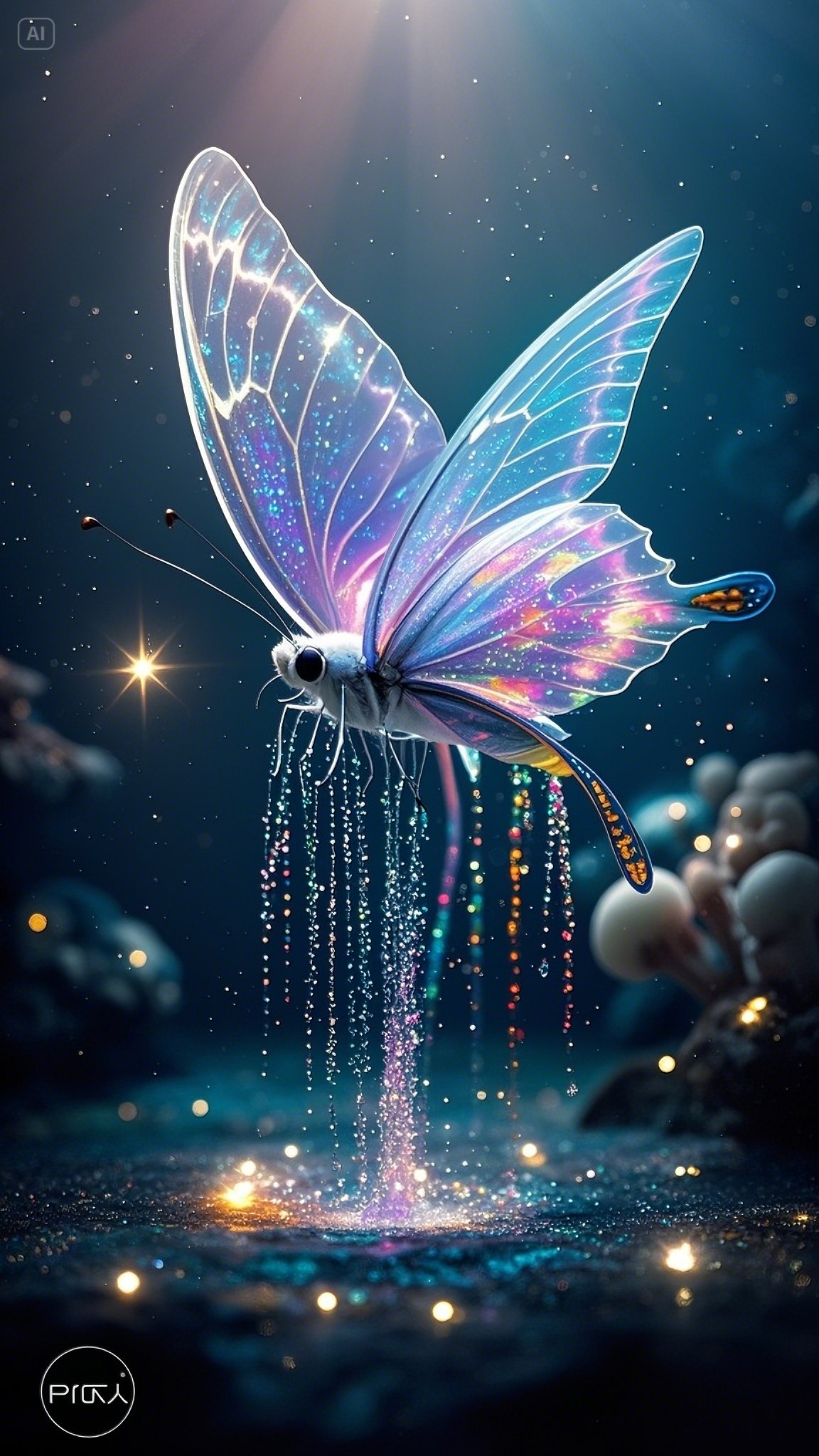 星河闪烁,蝴蝶飞舞