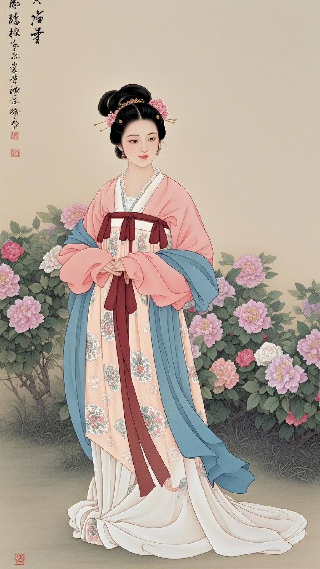 眉眼含情,似诉千年风雅,尽显东方古韵之美.#动态连更挑战