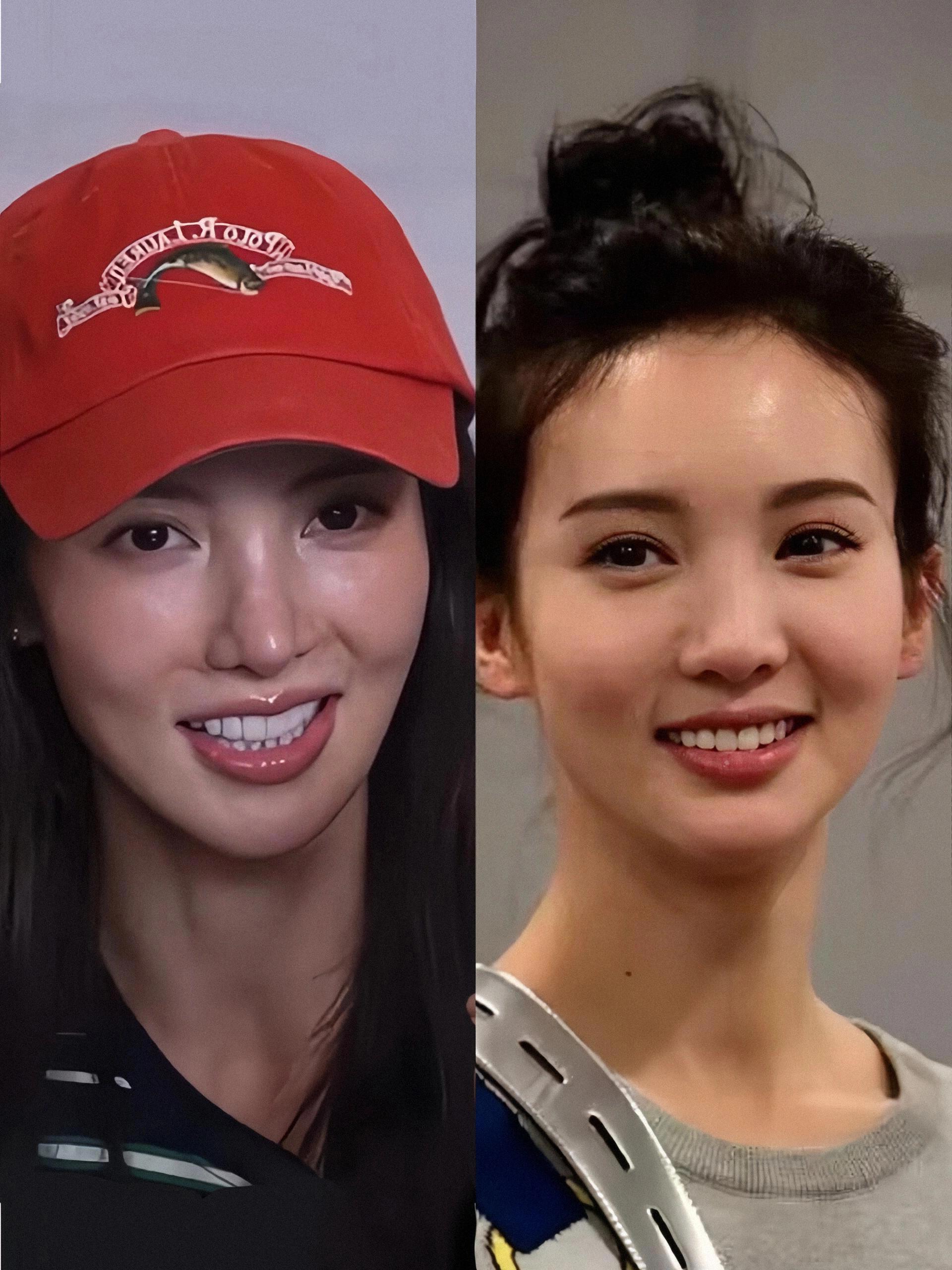 我真的想不通为什么金晨为什么这样?真是好直观的对比