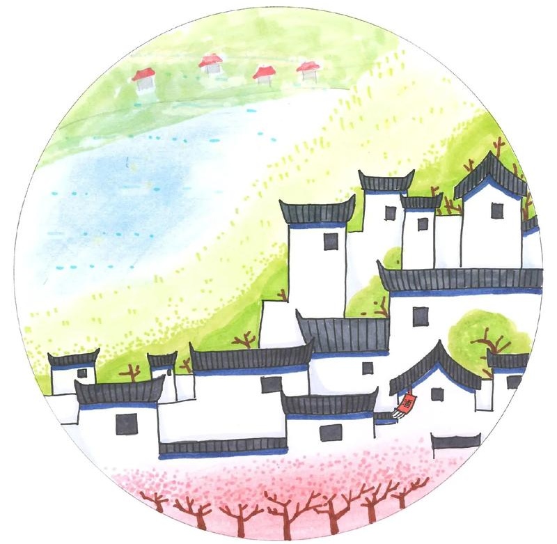 千里莺啼绿映红,水村山郭酒旗风.南朝四百八十寺,多少楼台烟雨中.