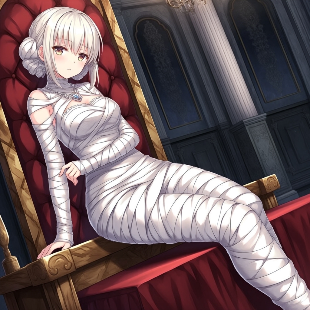 木乃伊少女的束缚