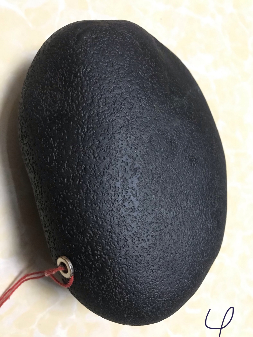 石墨陨石,4斤,中磁,发现于广西钟山.