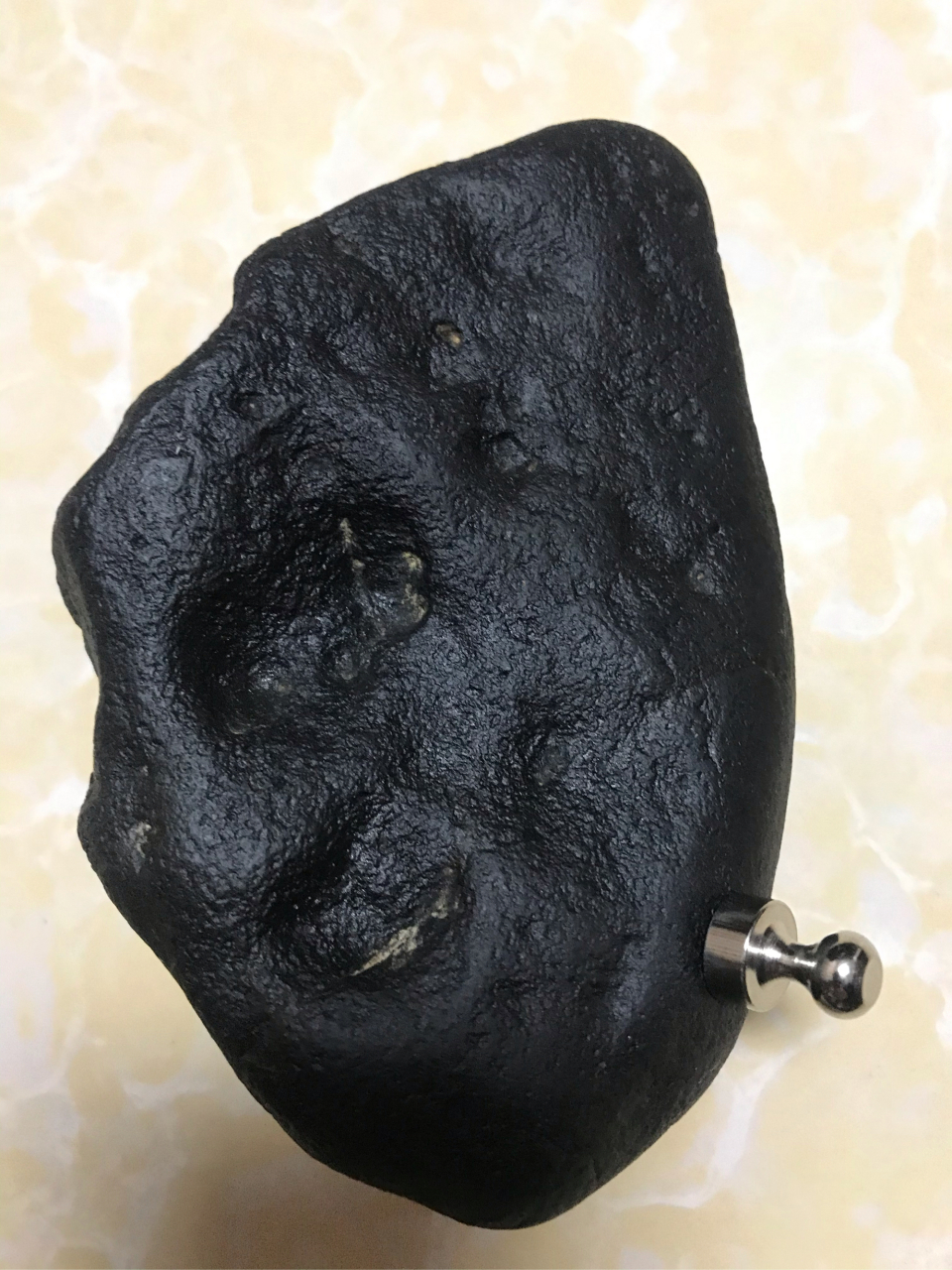 石墨陨石,中磁,特征经典.