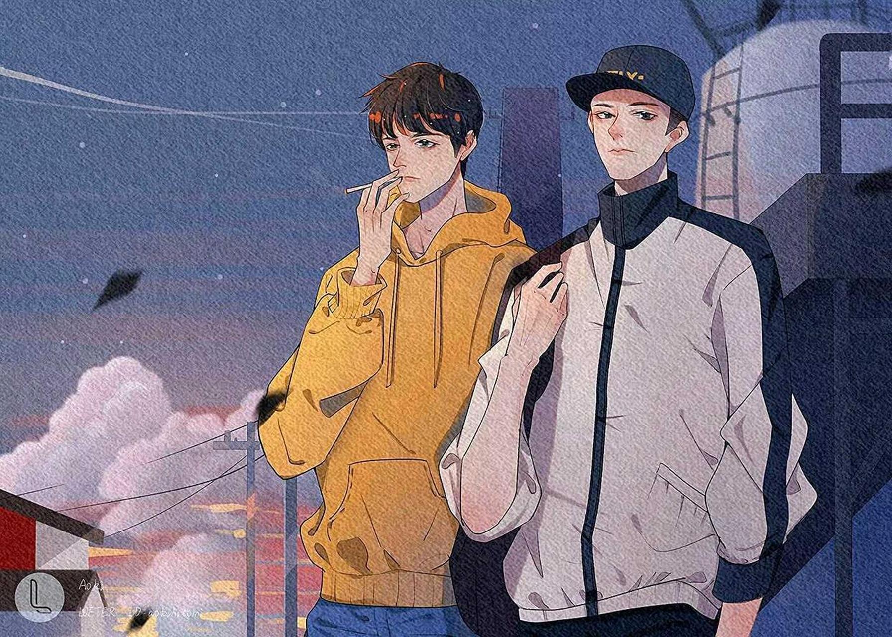 丞哥无处不在《撒野》 好喜欢这张图啊 累了就拥抱空气吧,因为丞哥无