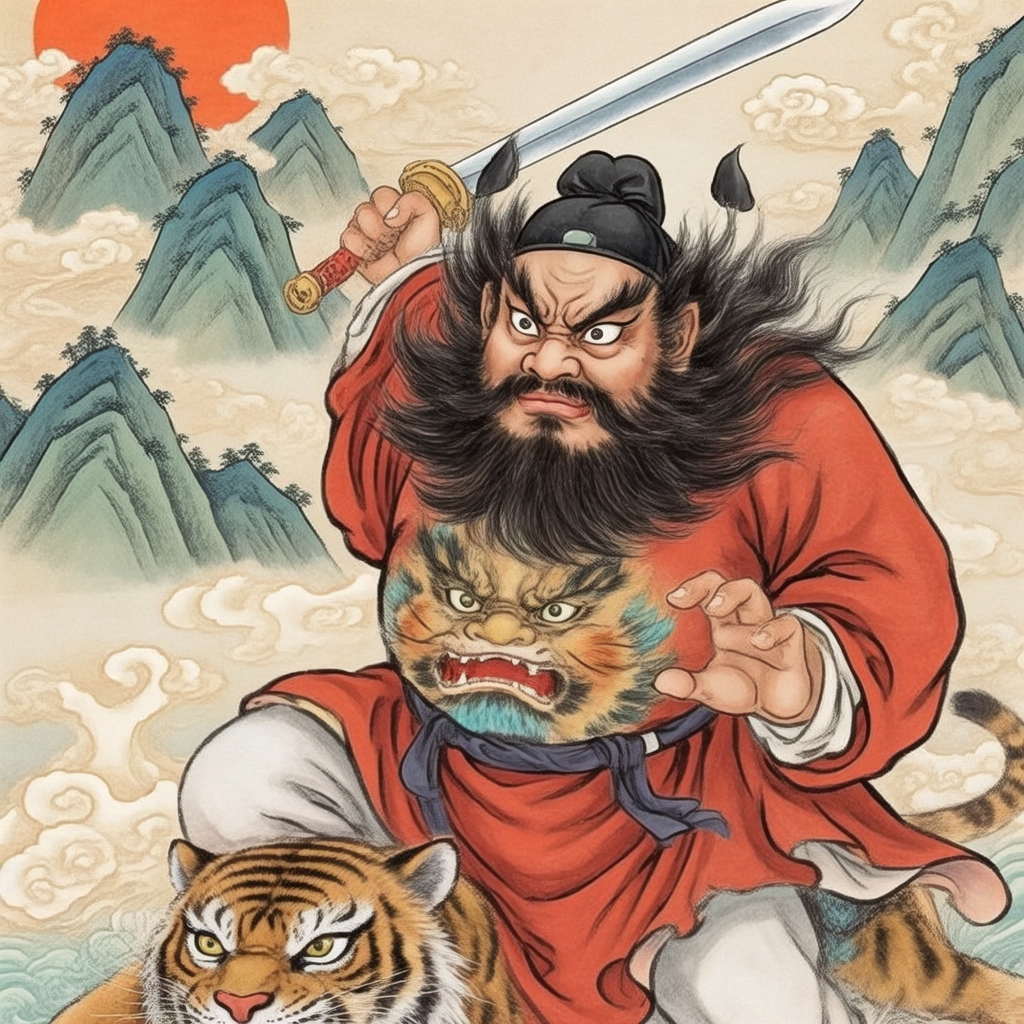 钟馗,这位跨越阴阳两界的传奇判官,其形象早已超越了单纯的驱邪符号