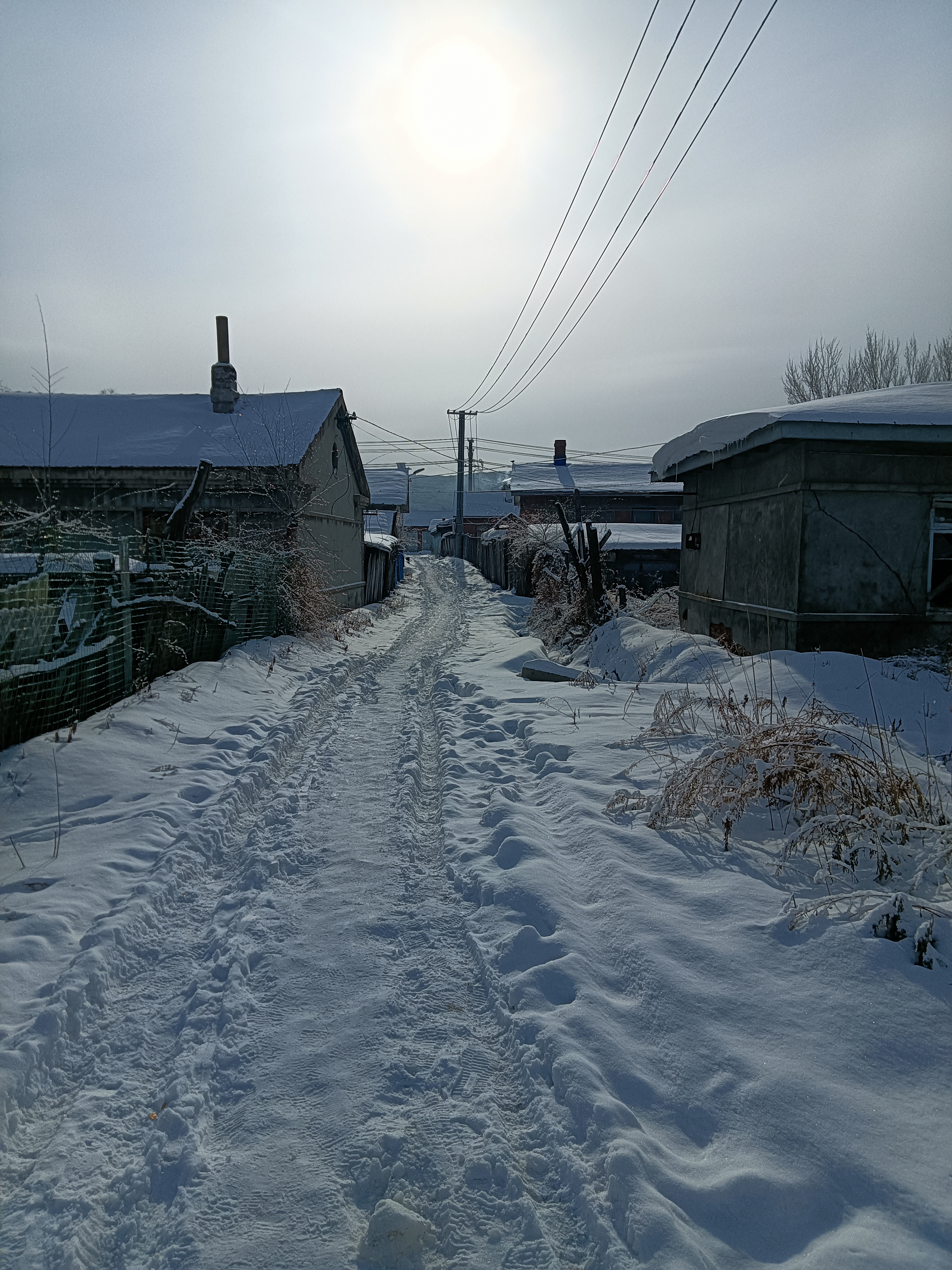 丹东雪景图片图片