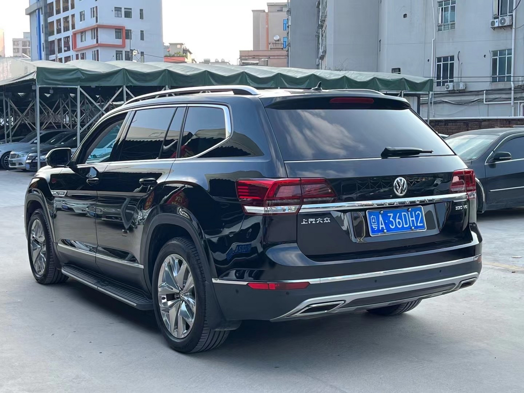 20年底改款途昂530v6四驱遵崇旗舰版,大七座,指导价45.