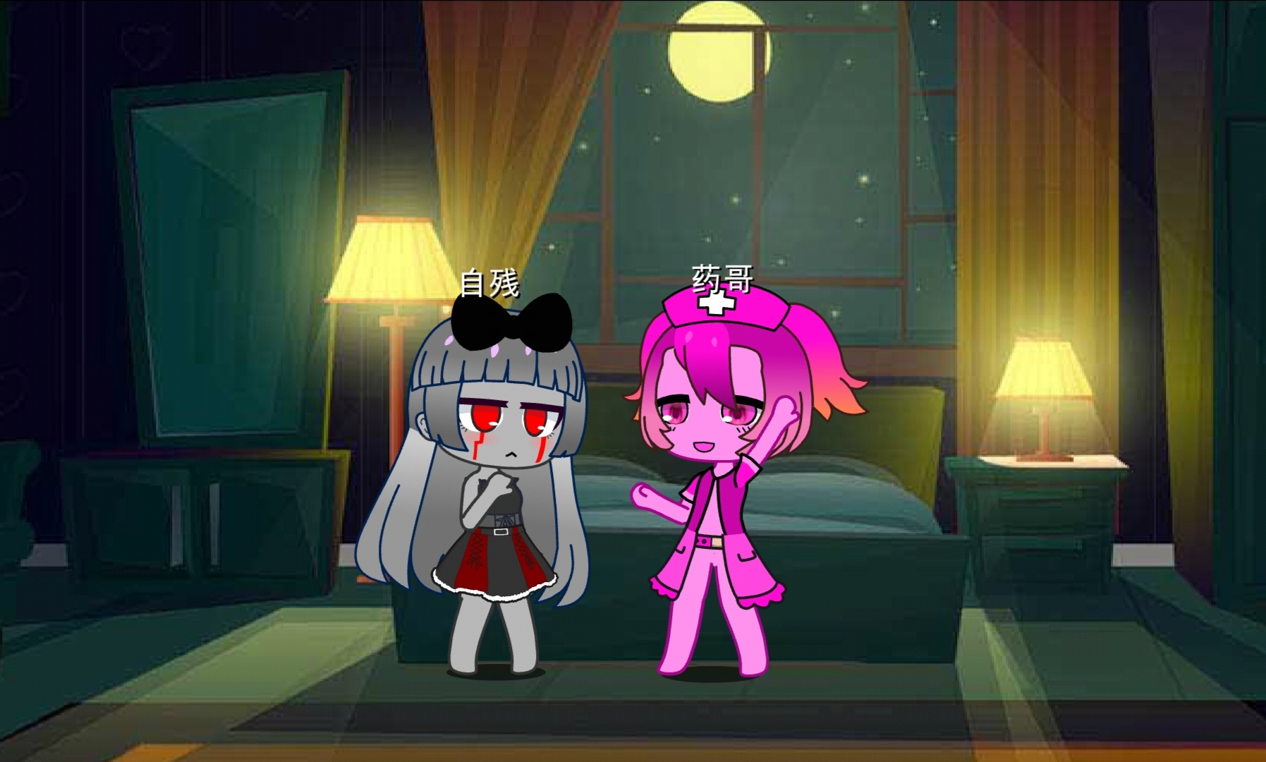 用加查做了pepoyo紫砂精灵里的自残(割腕) ,药哥,下一期会做跳楼和