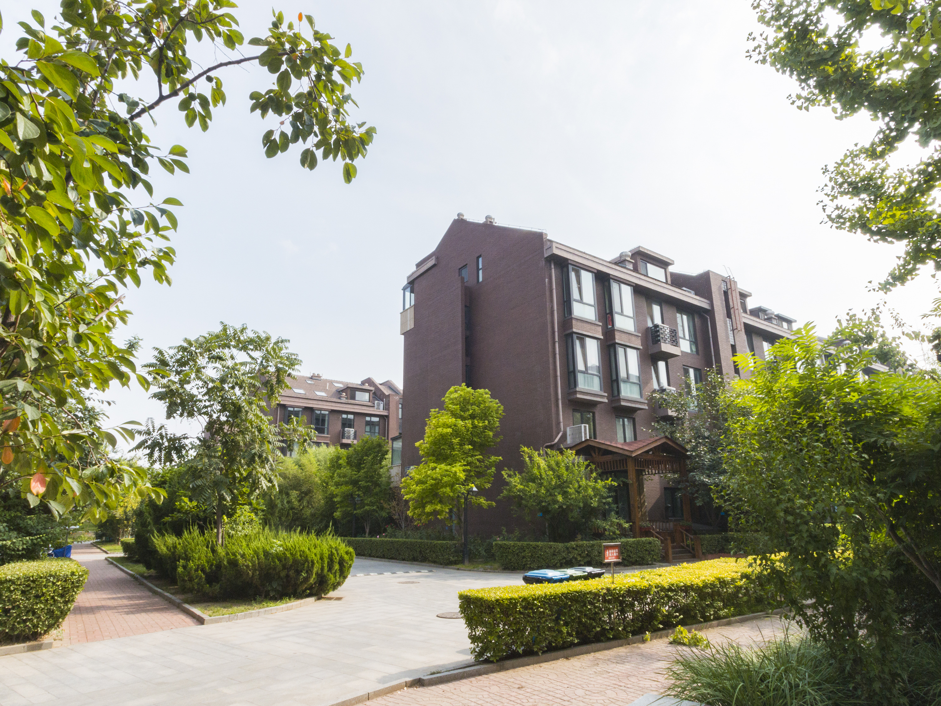 褐石园实景,清华大学旁边别墅#北京