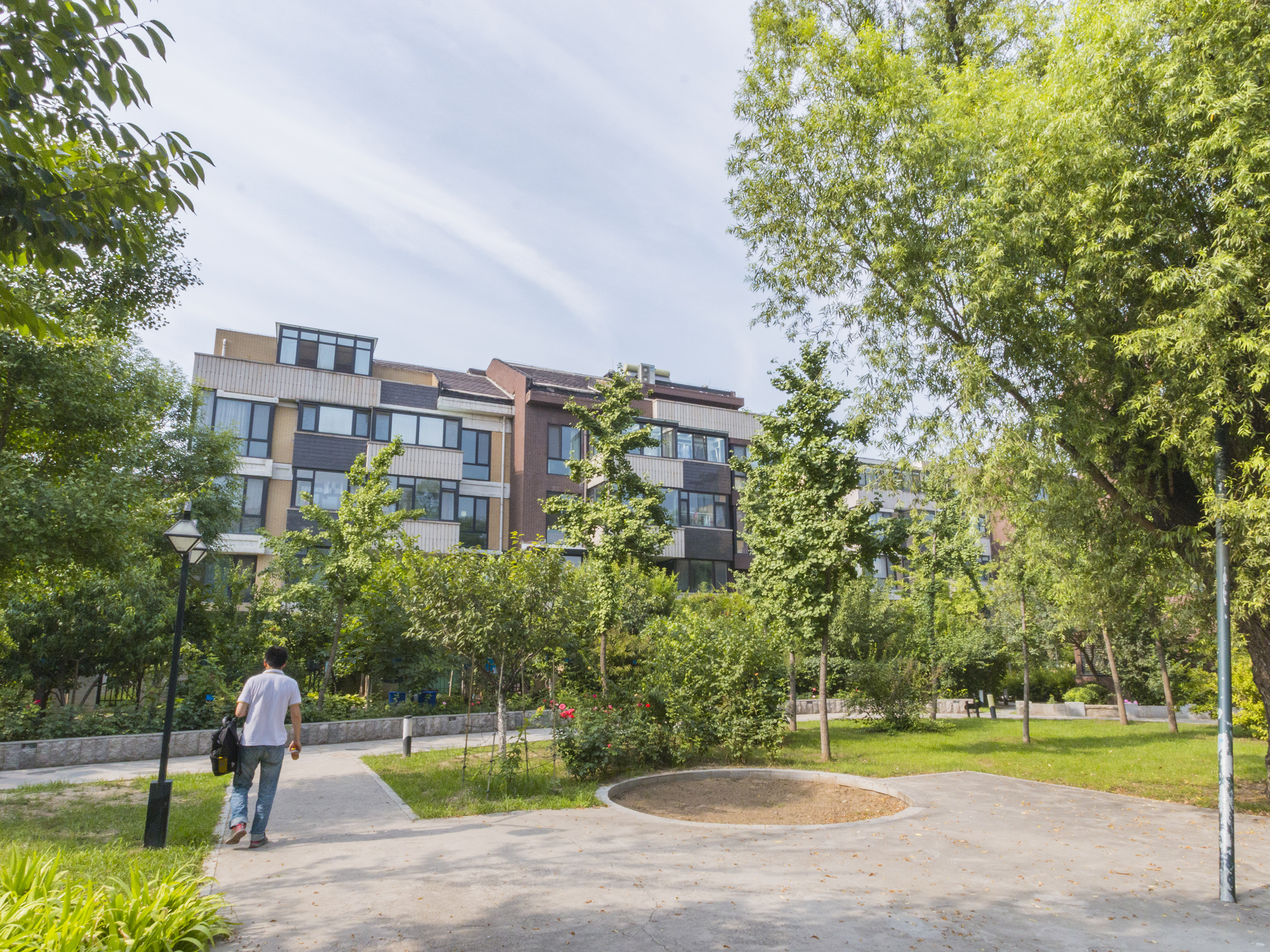 褐石园实景,清华大学旁边别墅#北京