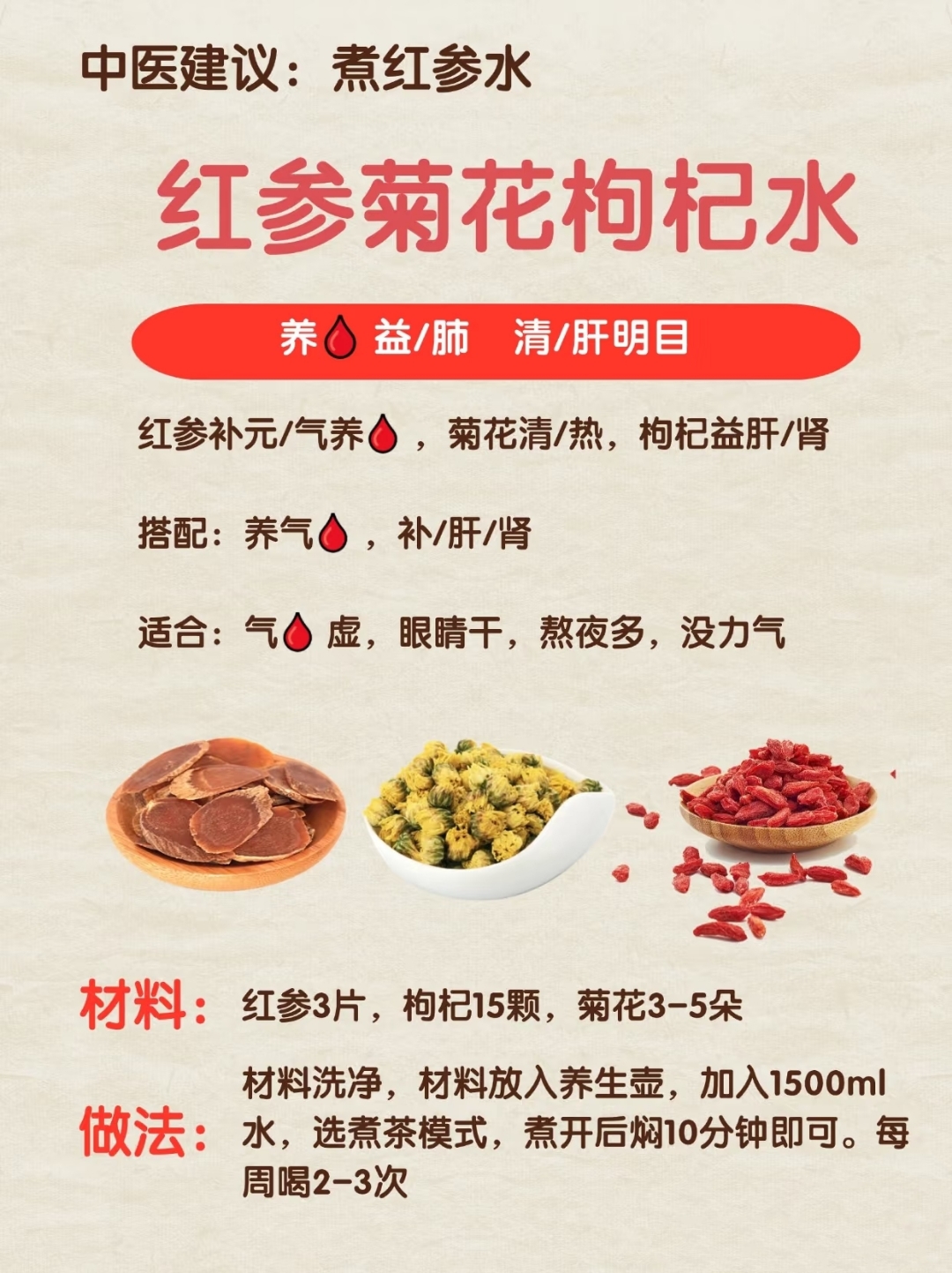 的搭配方法,希望可以帮到大家 #健中医食疗养生图血人参的功效和作用