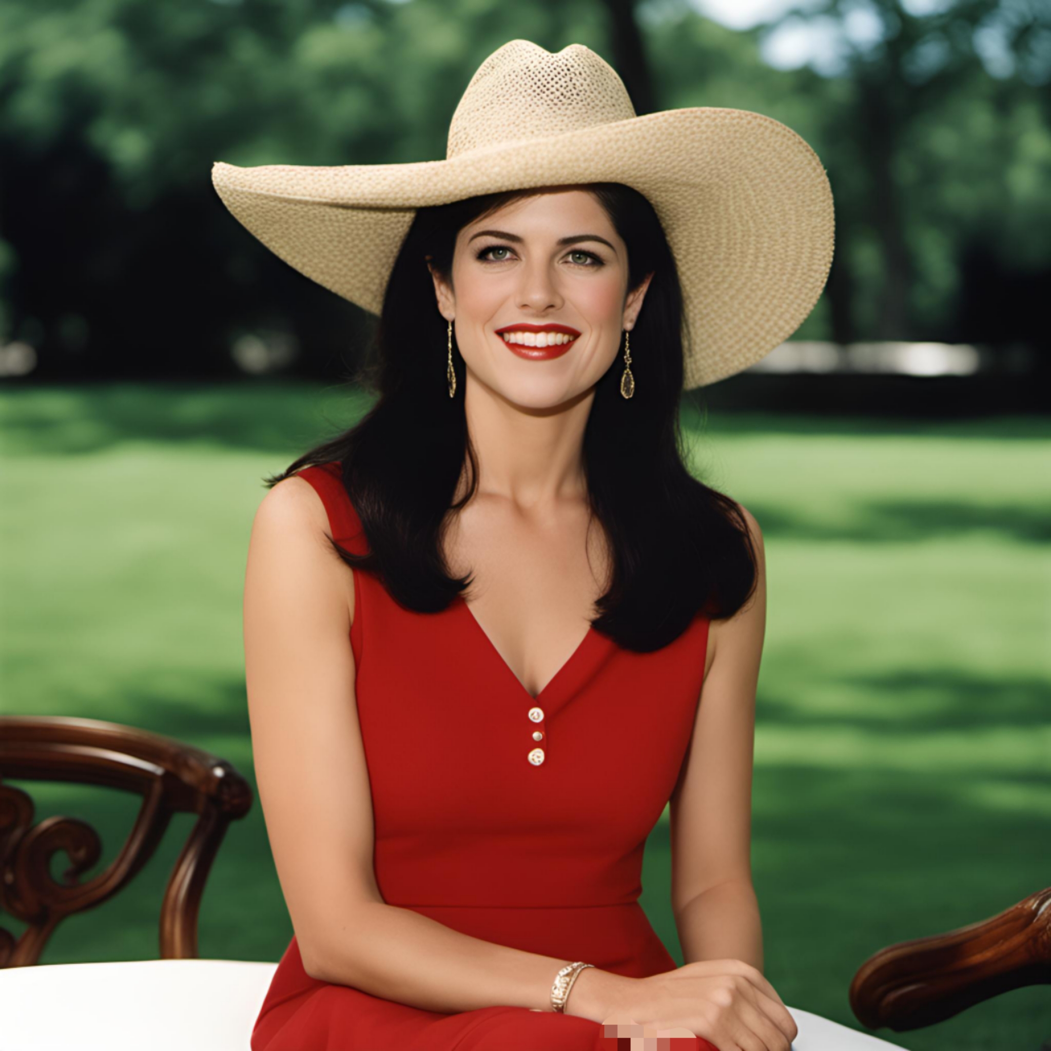 莫妮卡的心不禁为之一震,她从未遇到过如此引人注目的人