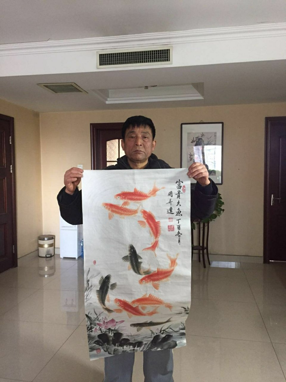 中国画院周升达老师作品一件,尺寸 10050cm#国画作品#书画名家