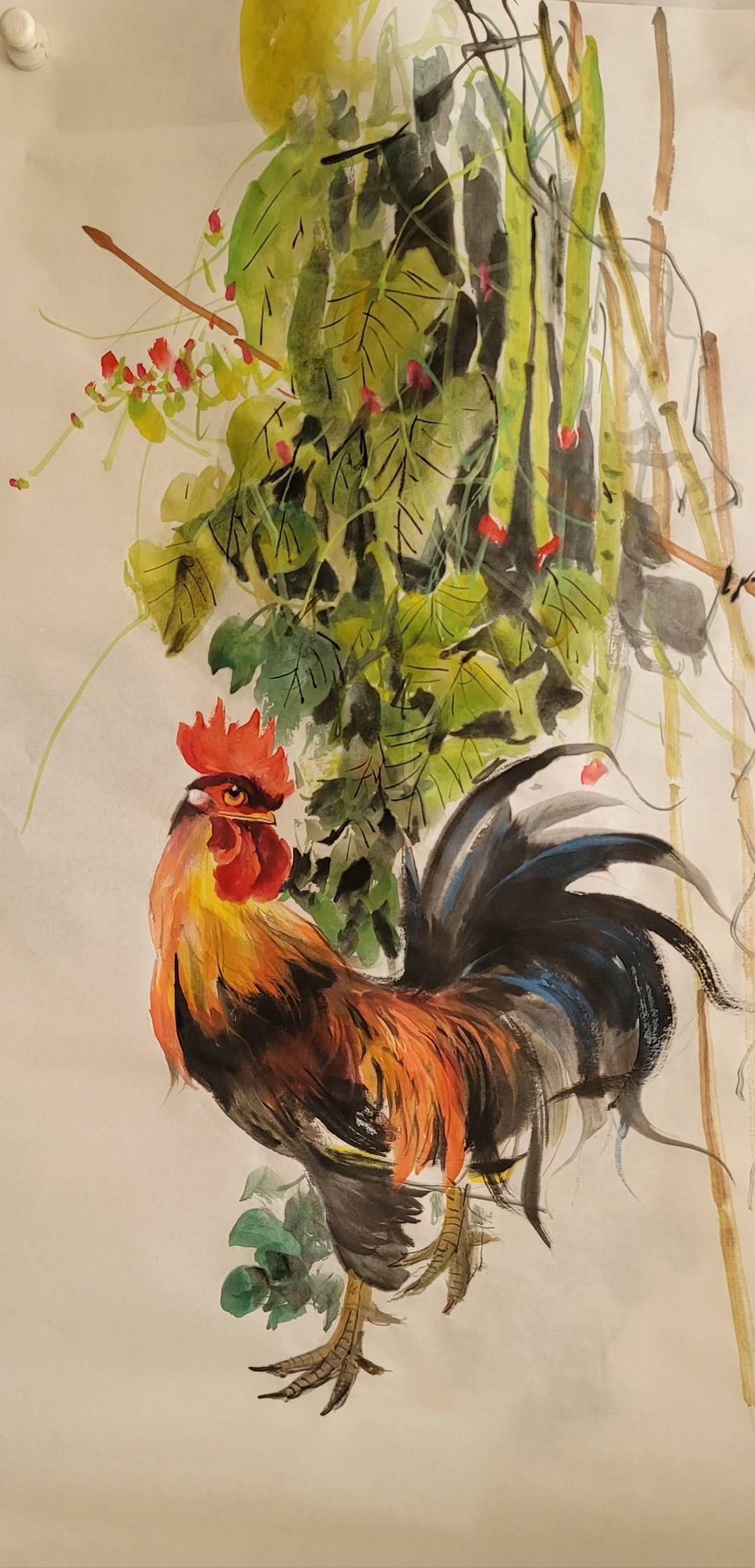 当代乡土童趣画家,尹和平老师作品