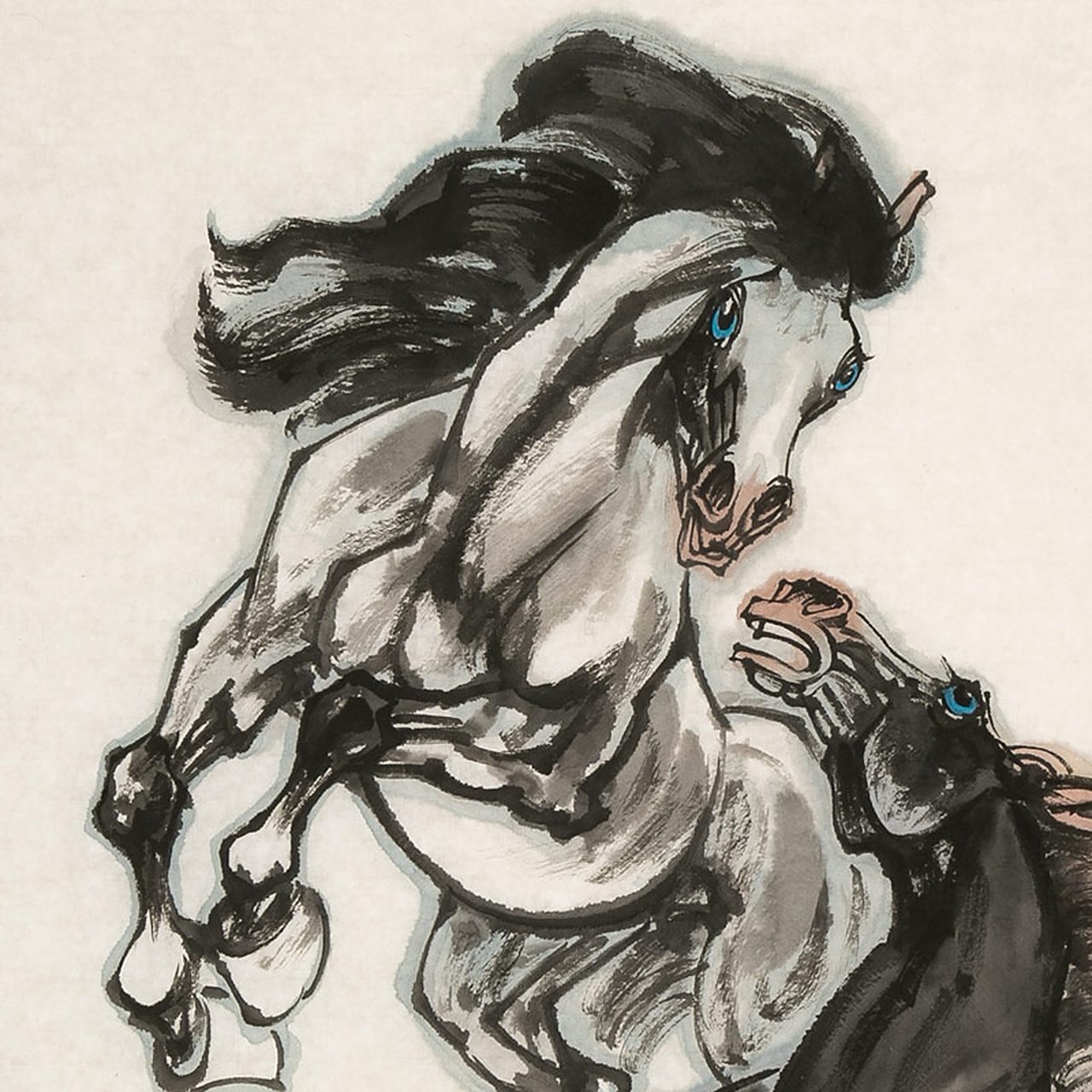 梁寿德 《龙之魂》 当代画马艺术研究院艺委会副主任 画马名家 137